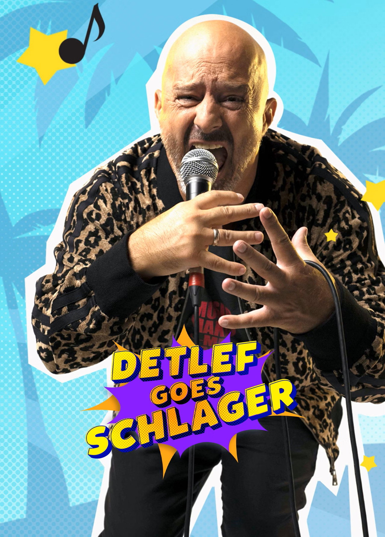 Detlef goes Schlager affisch