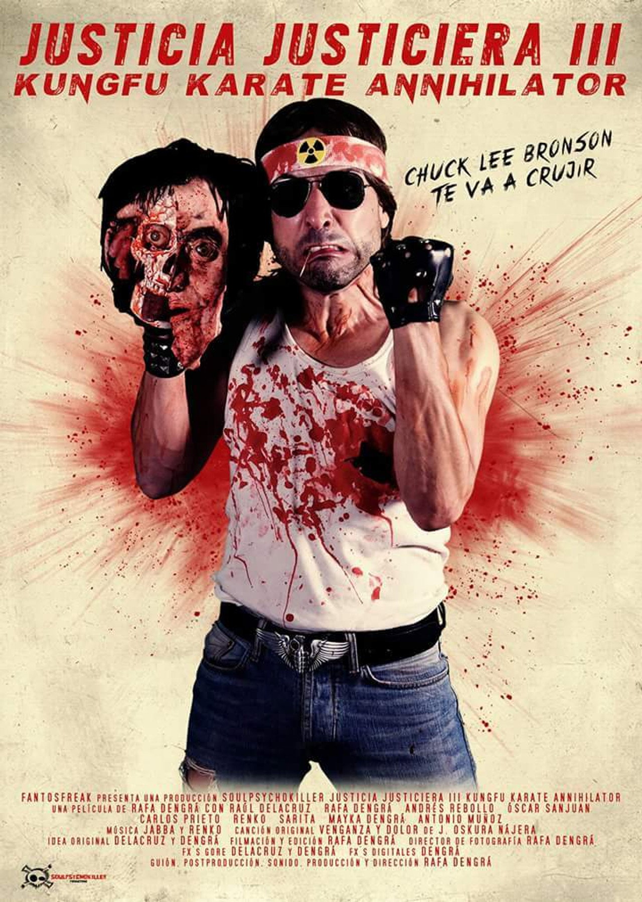 Justicia Justiciera III Kungfu Karate Annihilator filmaffisch