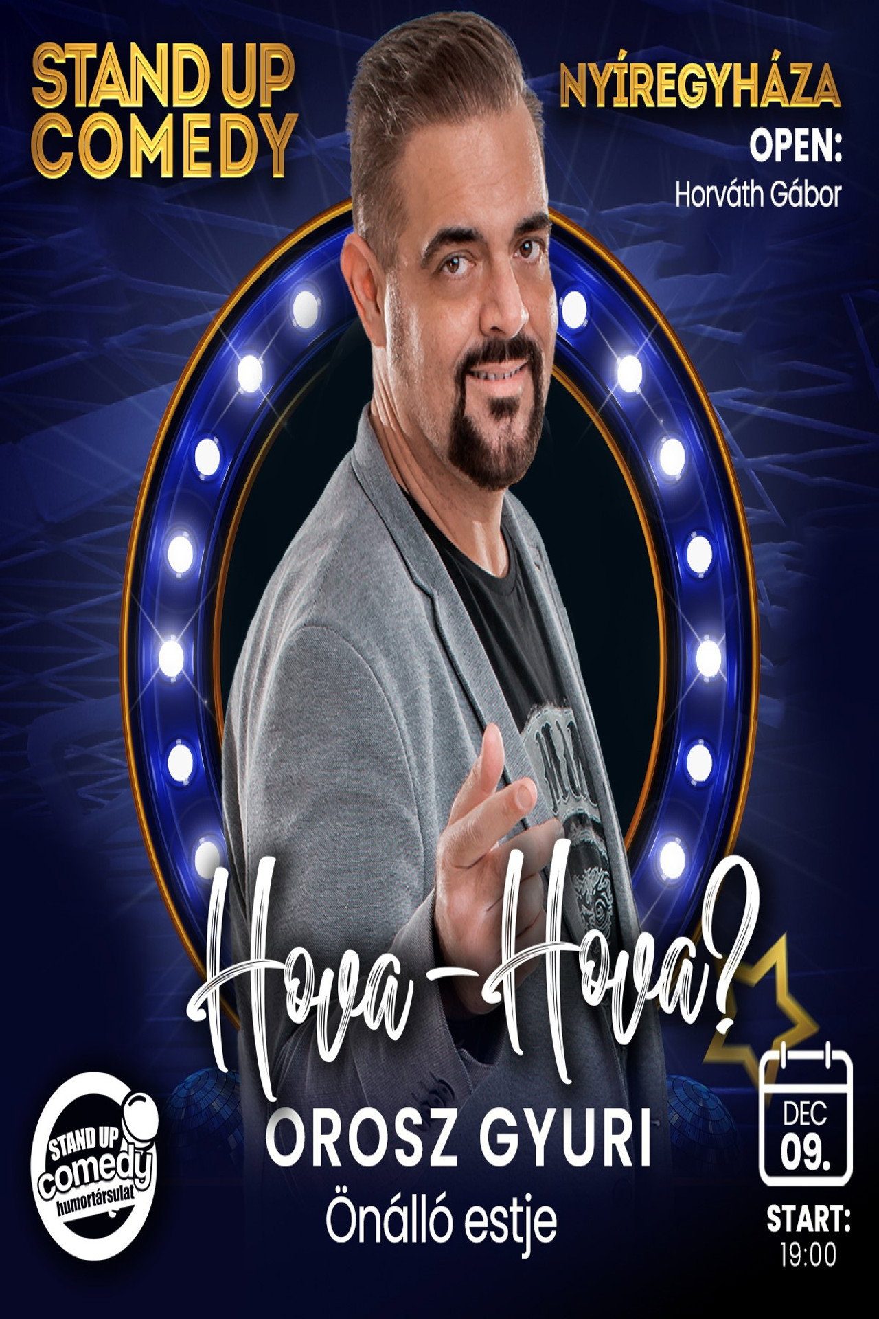 Orosz Gyuri - Hova Hova – plakát 1