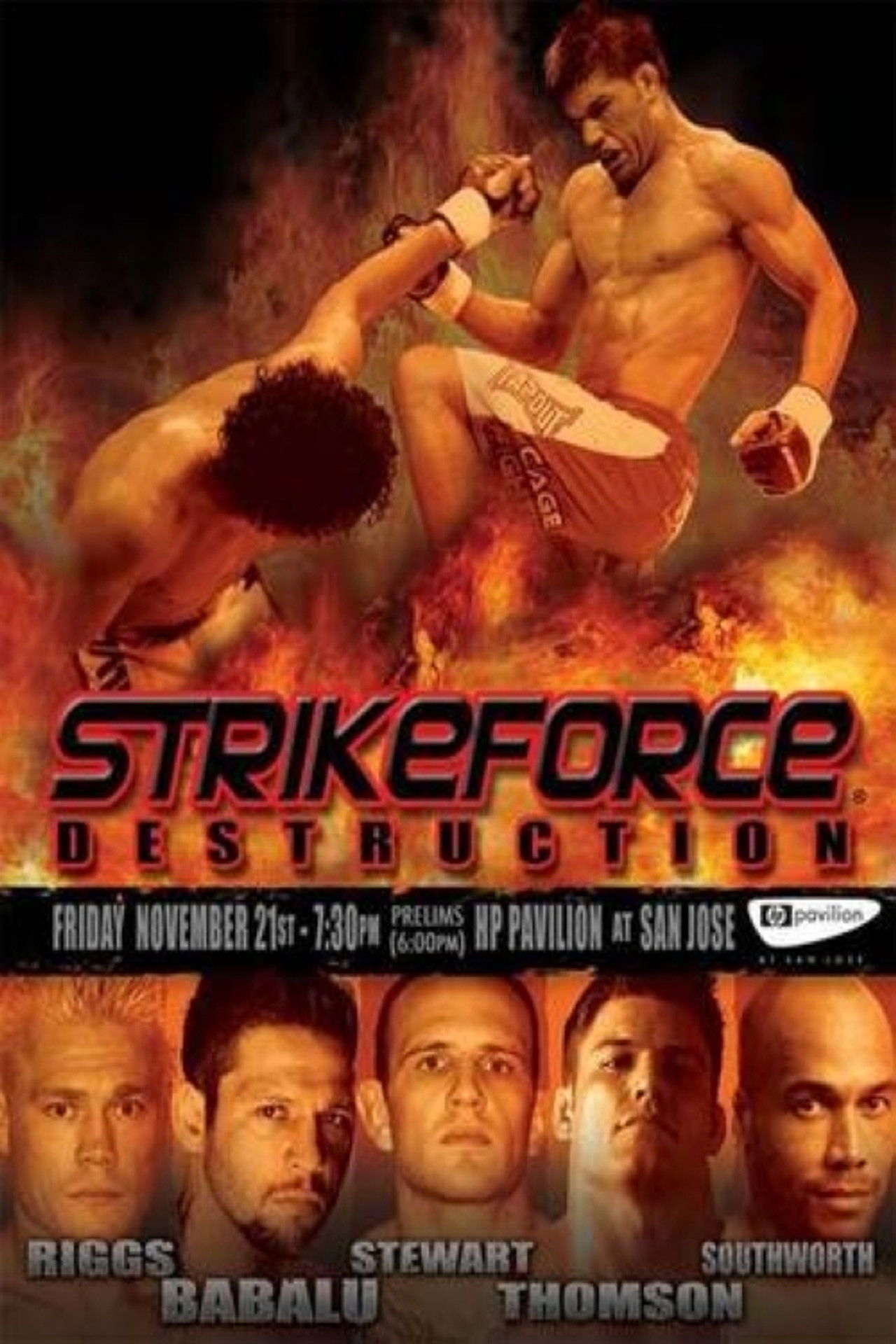 Strikeforce: Destruction Backdrop