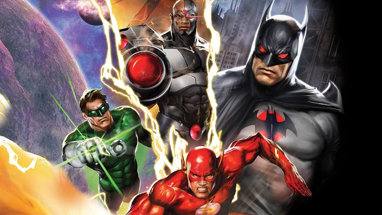 Scen från Justice League: The Flashpoint Paradox