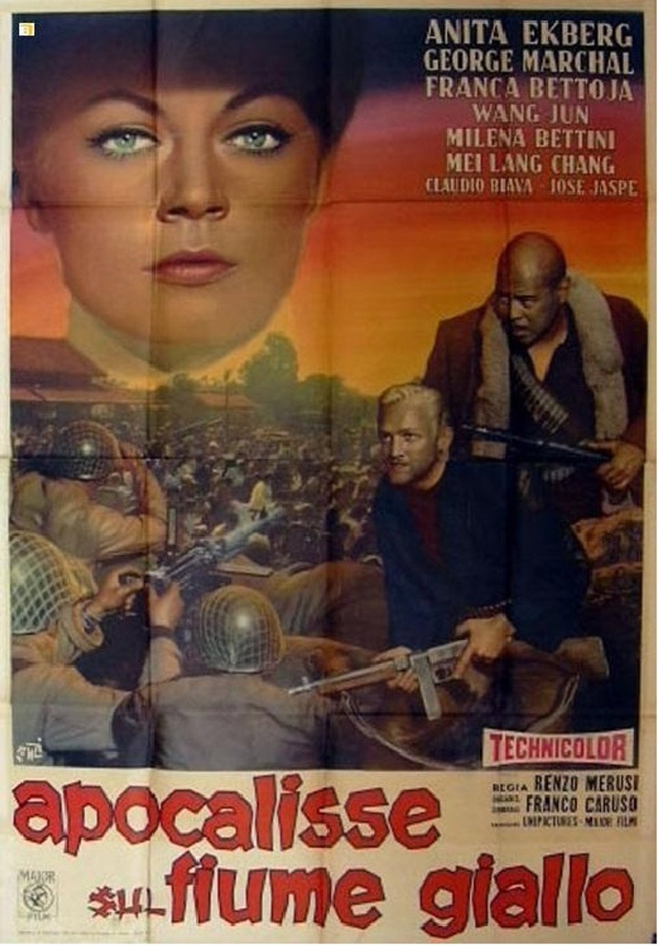 Apocalipsis sobre el río amarillo filmaffisch