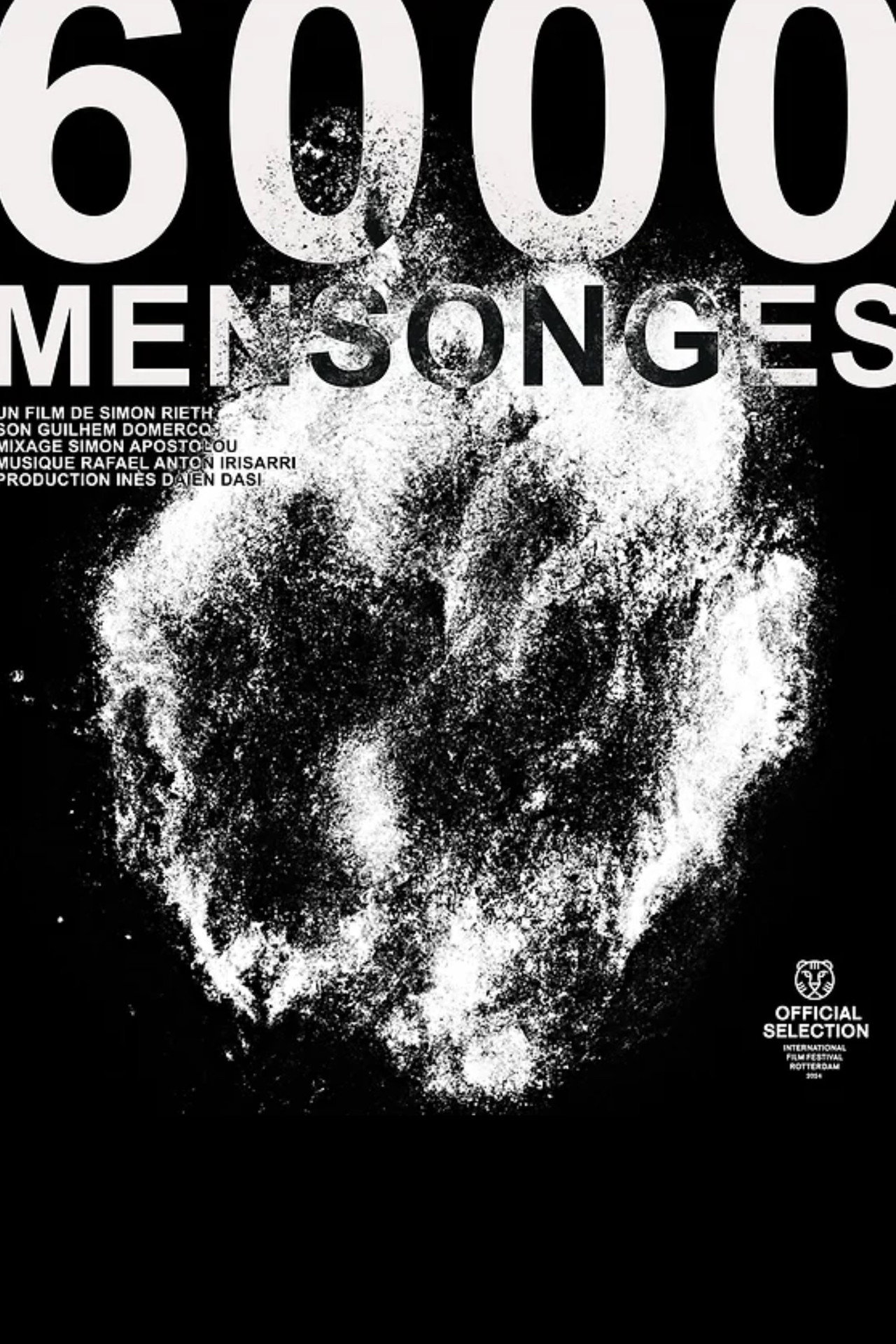 6000 Mensonges filmaffisch
