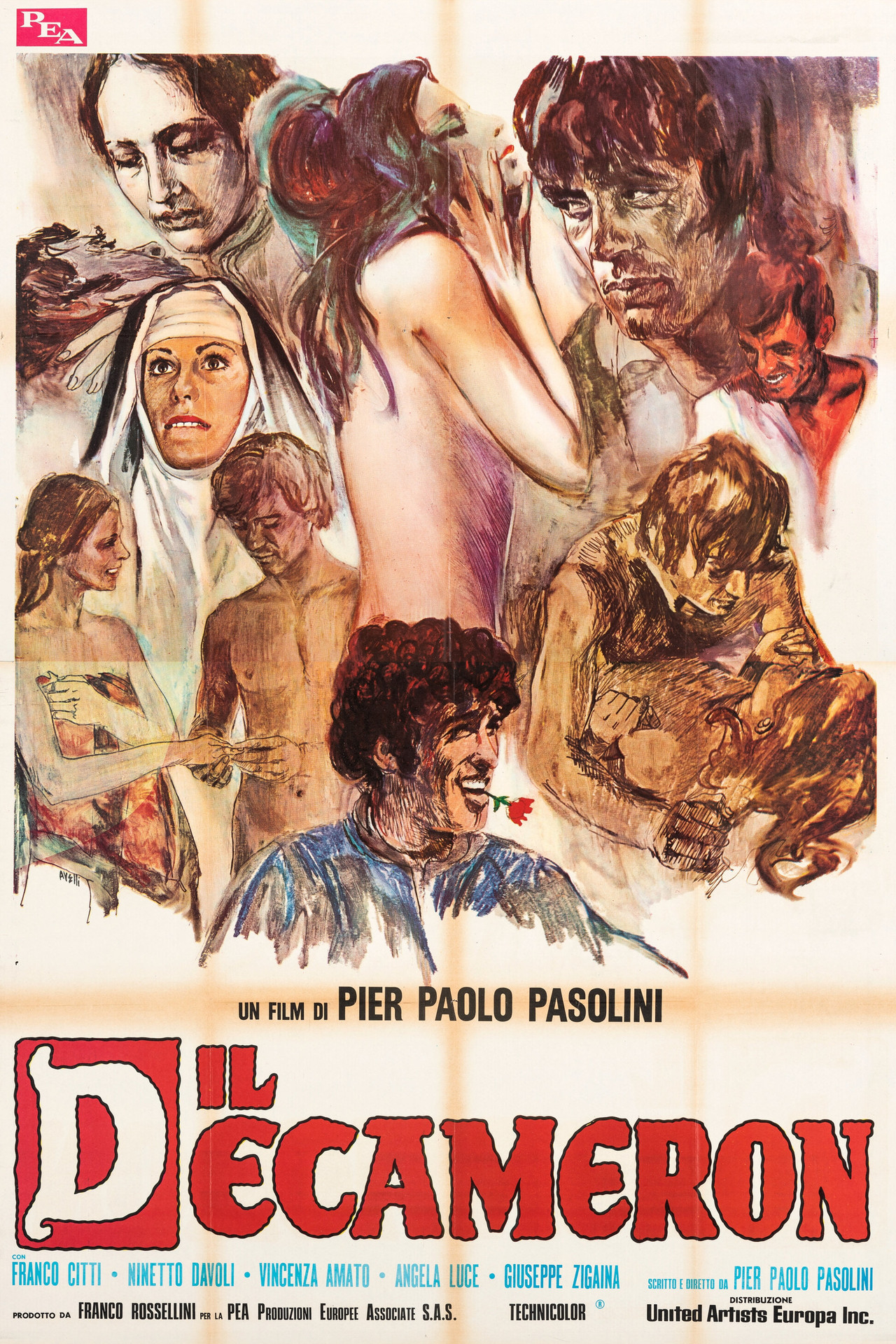 Decamerone filmaffisch