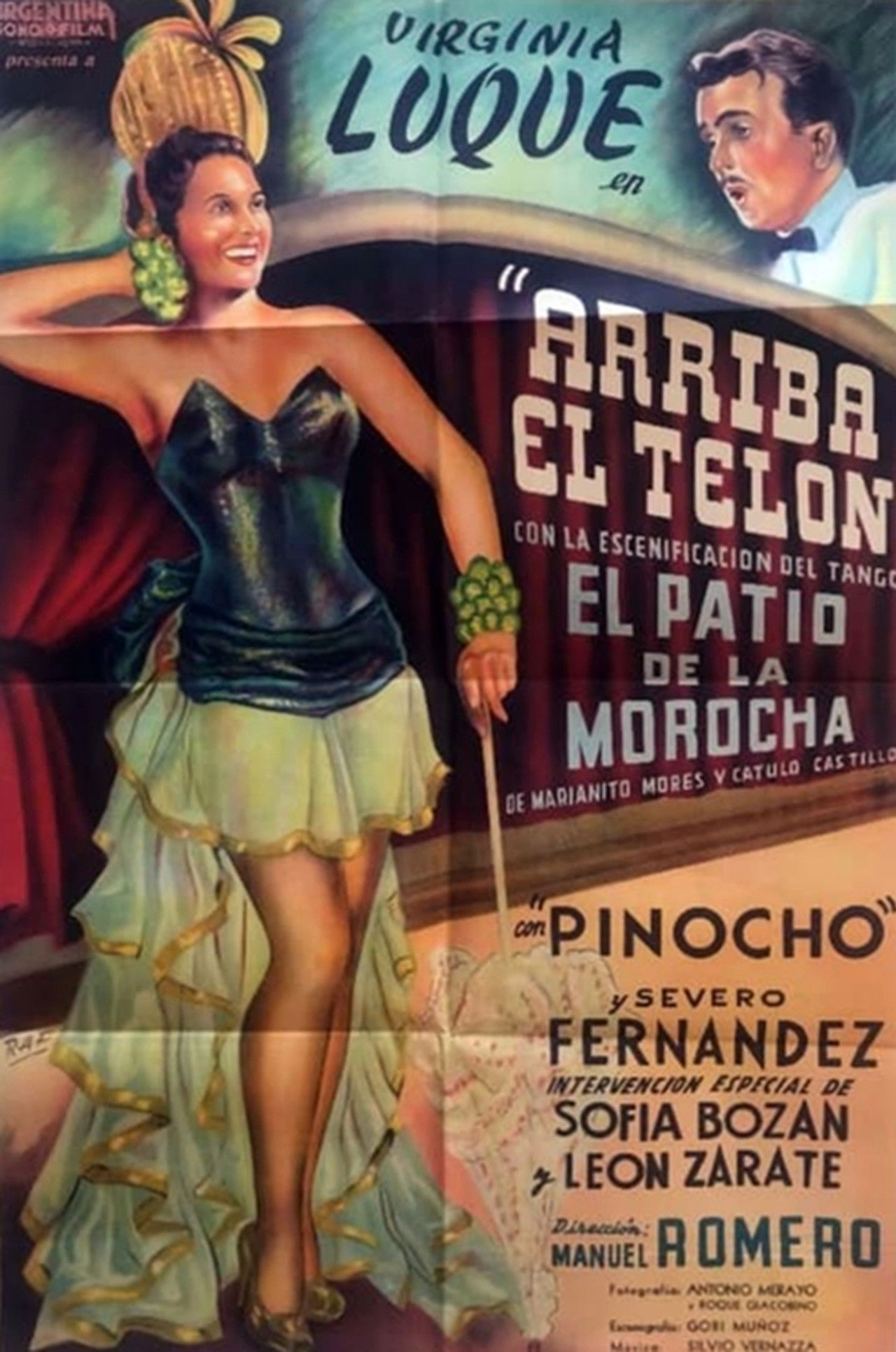 El patio de la morocha Backdrop