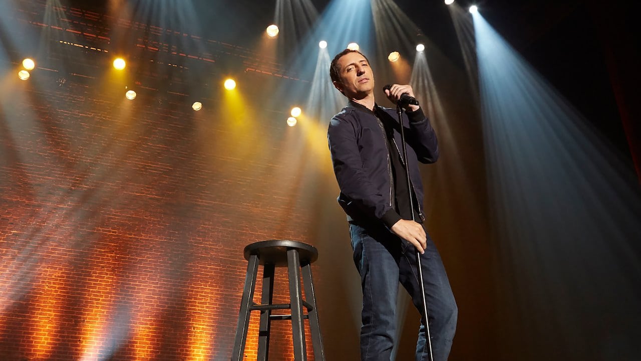 Gad Elmaleh Part en Live background