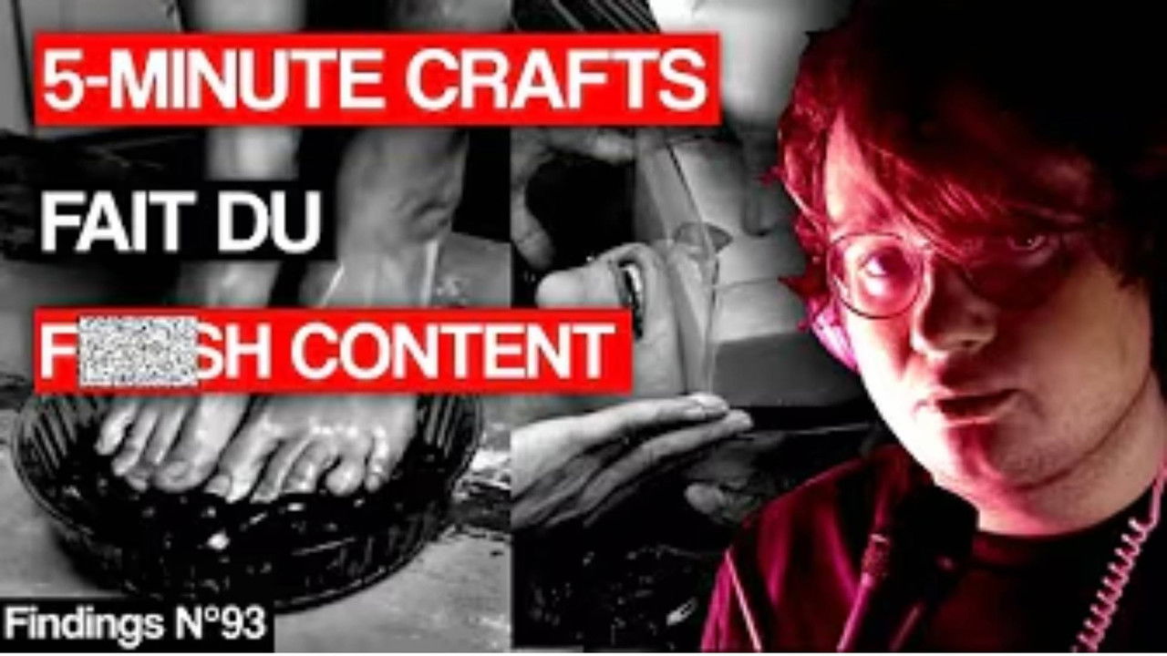 Findings — La VÉRITÉ derrière "5-MINUTE CRAFTS" - Findings N°93