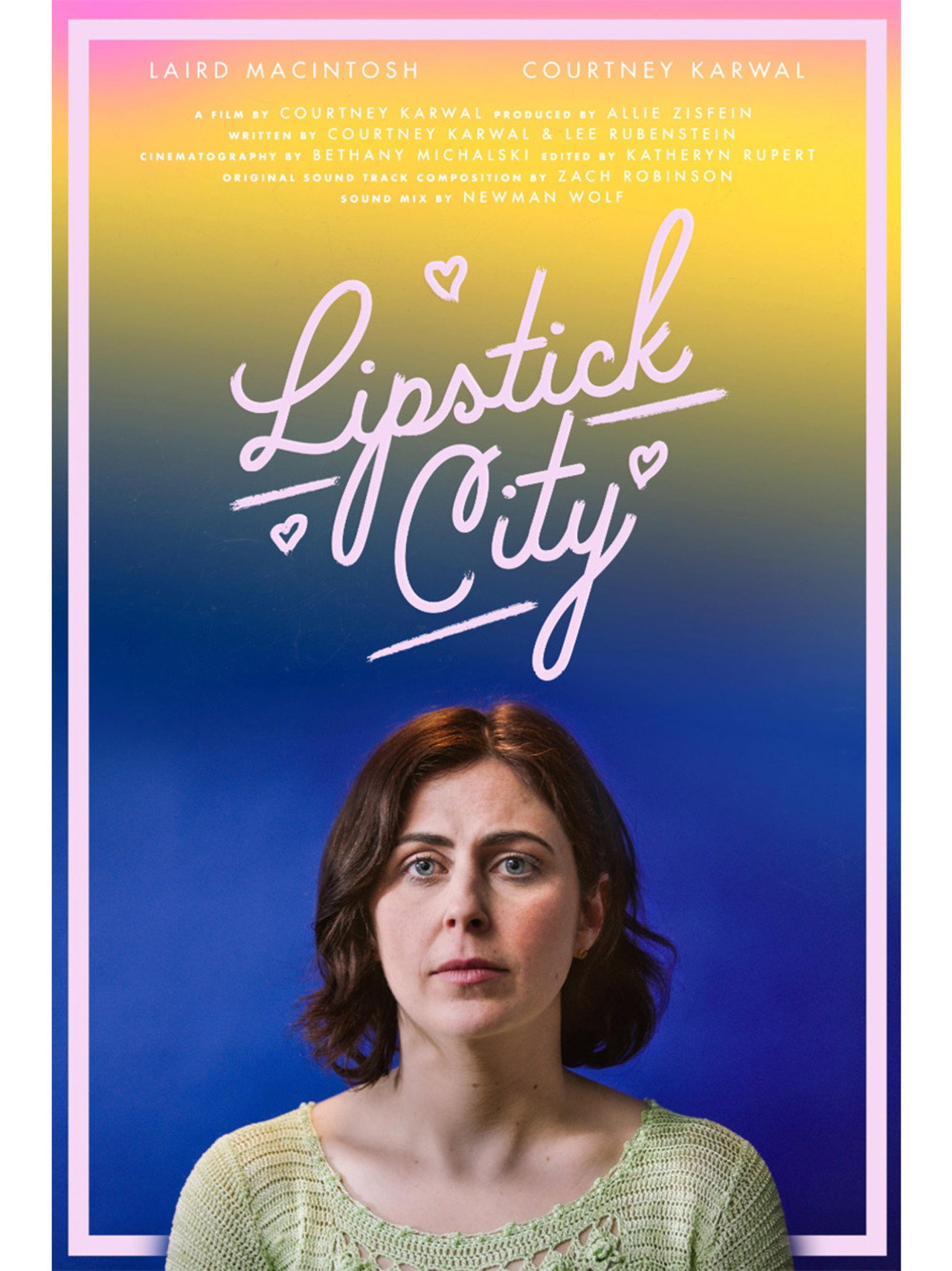 Lipstick City Backdrop