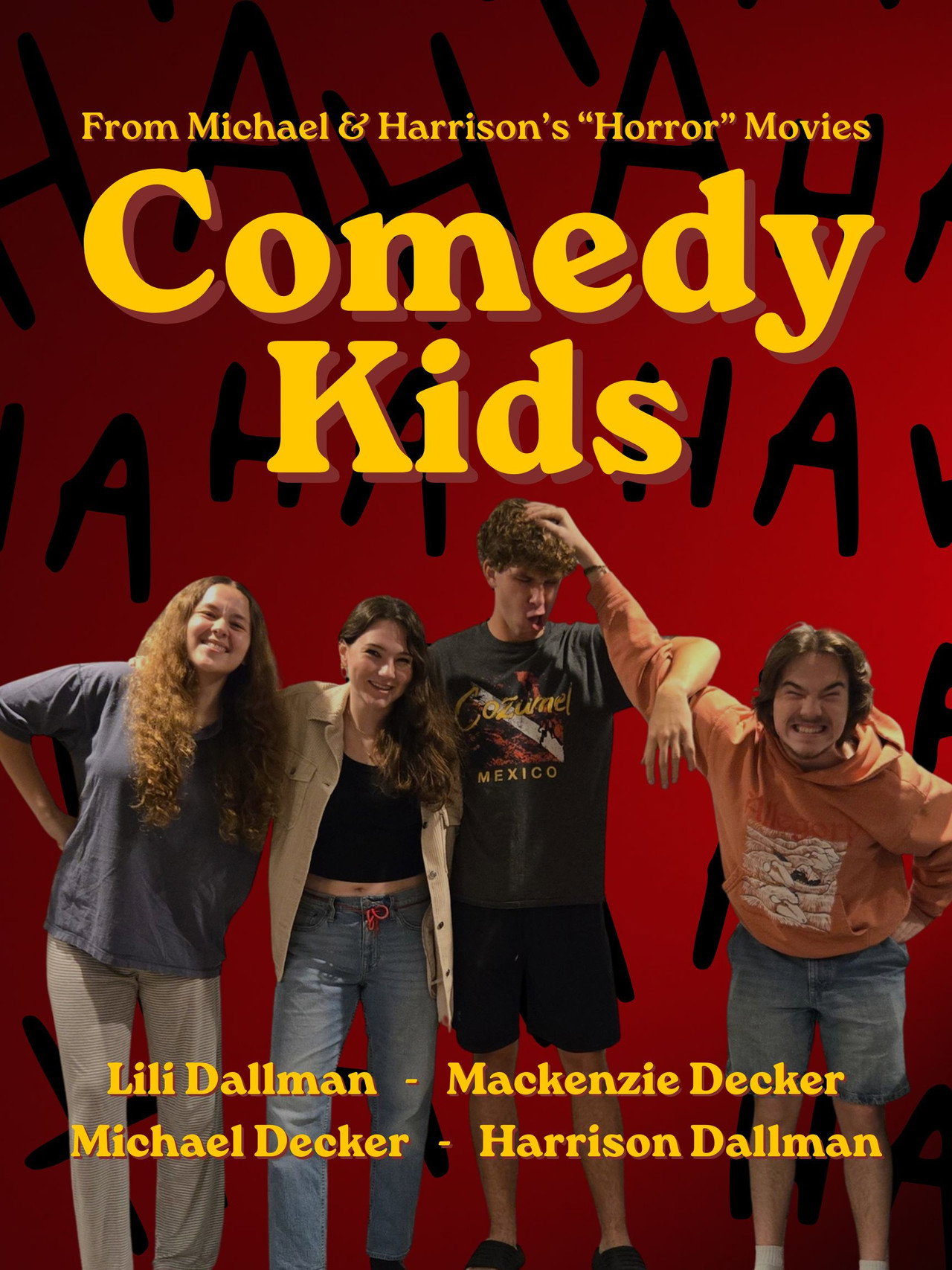 Comedy Kids Backdrop