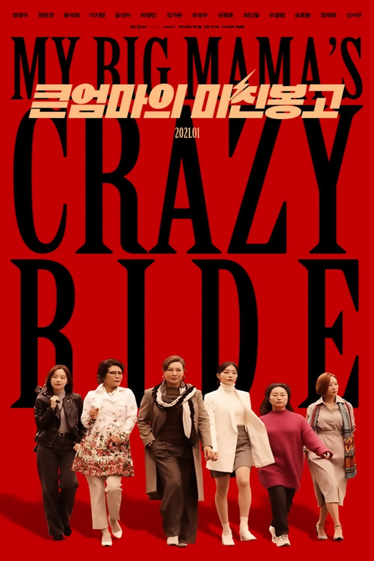 큰엄마의 미친봉고 filmaffisch