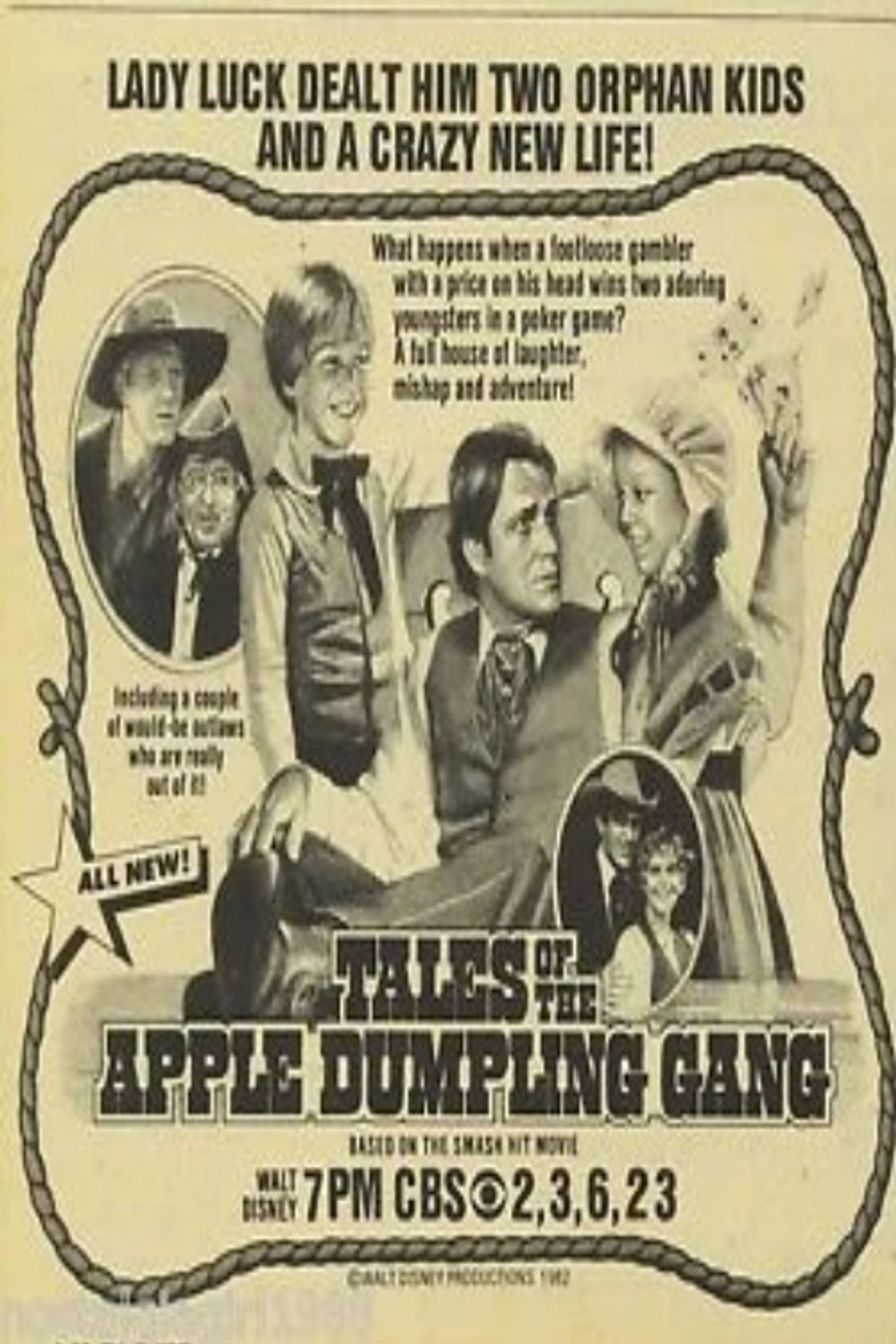 Tales of the Apple Dumpling Gang Backdrop