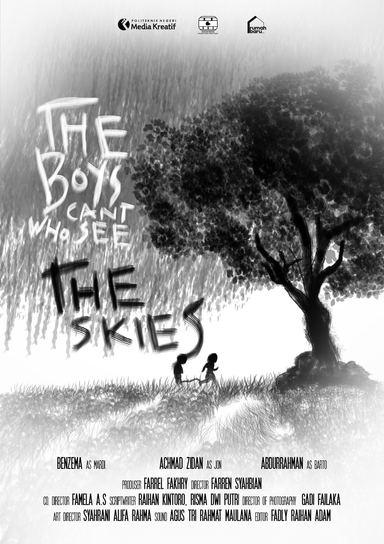 The Boys Who Can't See The Skies filmaffisch