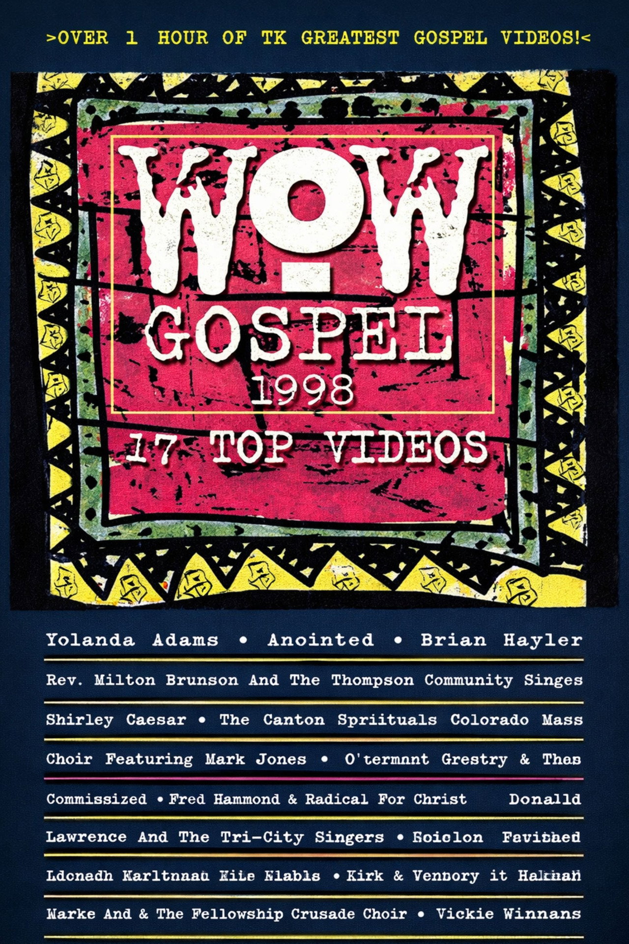WOW Gospel 1998 filmaffisch