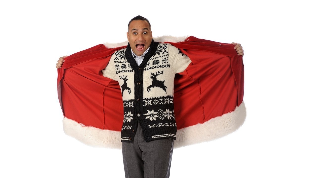 A Russell Peters Christmas background