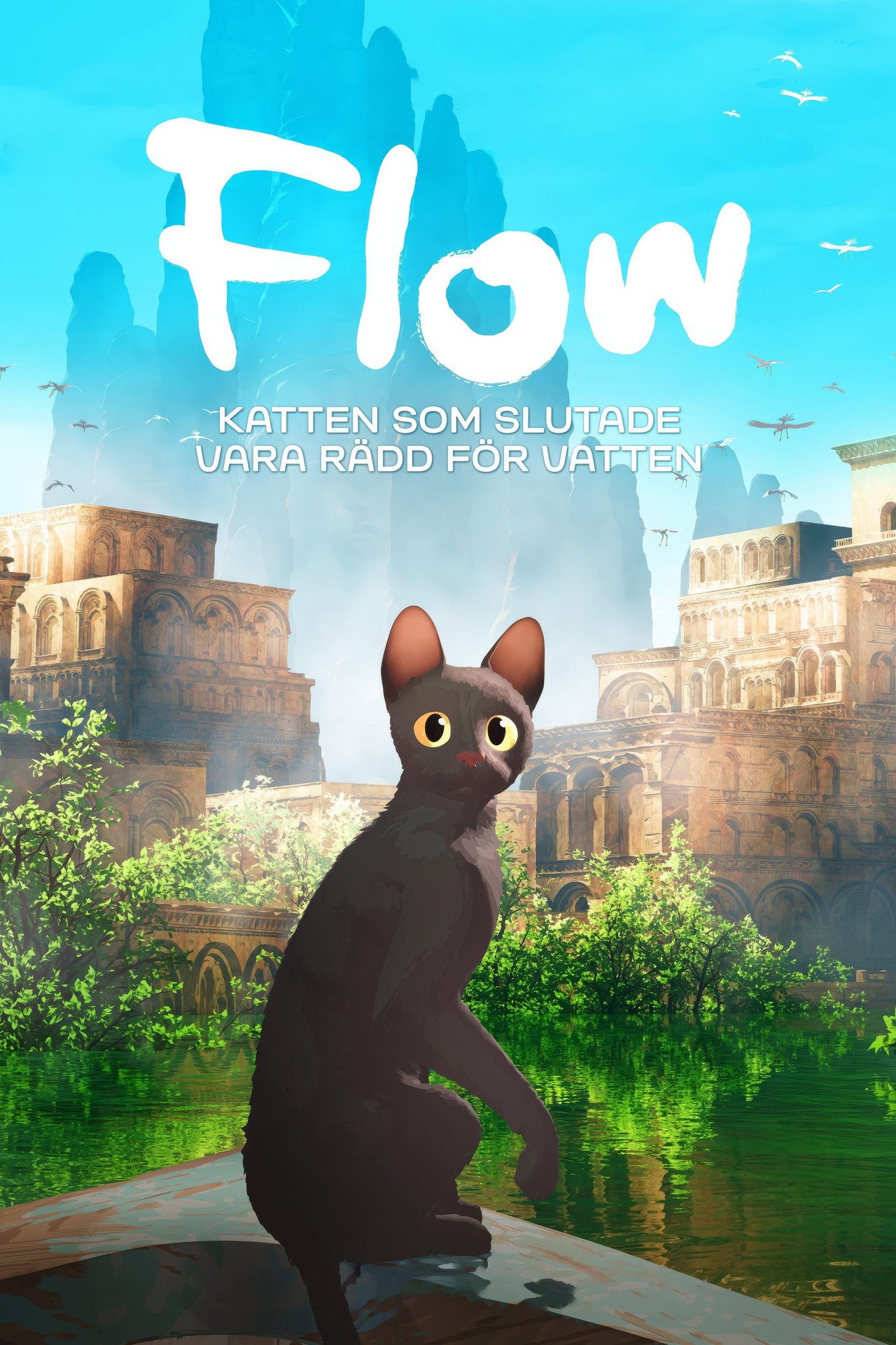 Flow - katten som slutade vara rädd för vatten filmaffisch