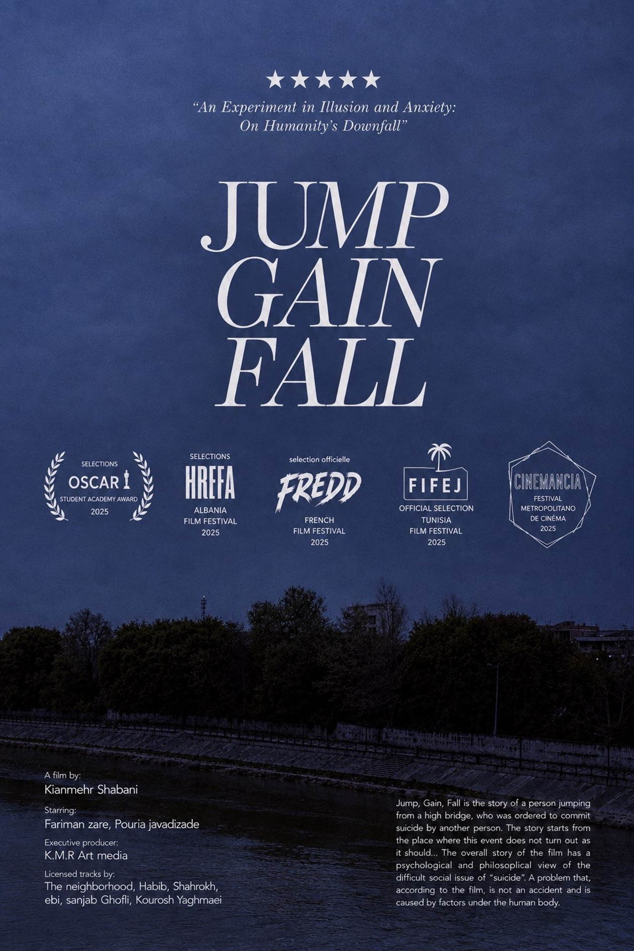 Jump Gain Fall Backdrop