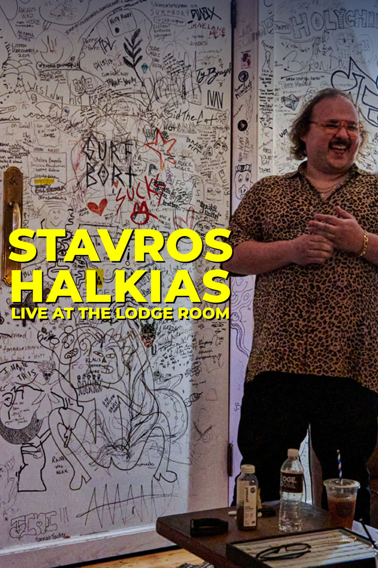 Stavros Halkias: Live at the Lodge Room Backdrop