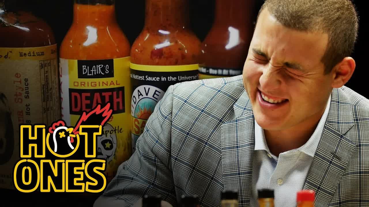 Hot Ones - Season 1 Episode 2 : Anthony Rizzo on Chicago Cubs Rivalries & Baseball Superstitions While Eating Spicy Wings