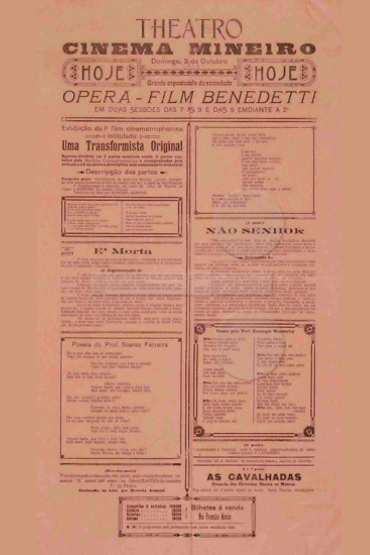 Uma Transformista Original filmaffisch