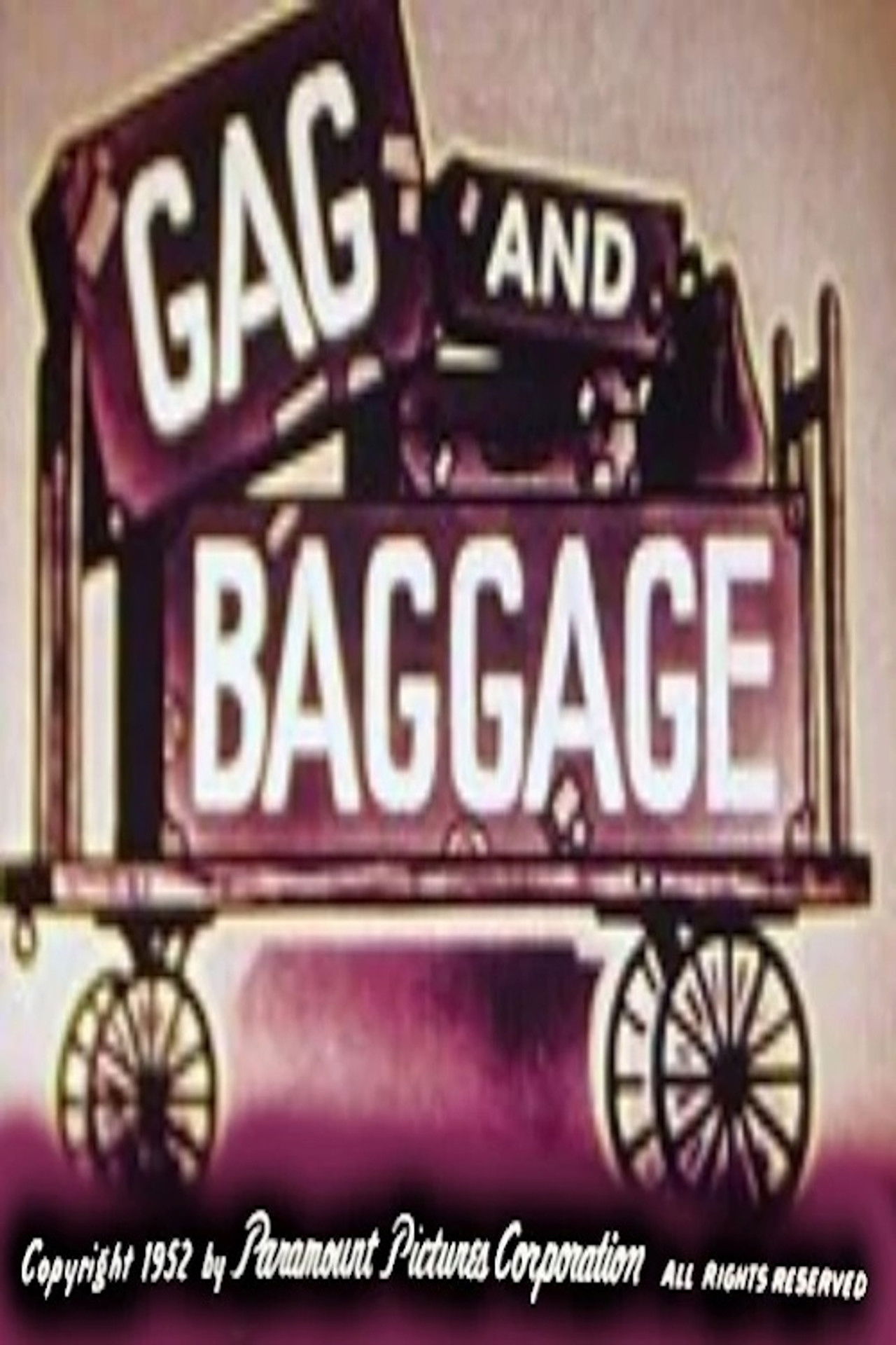 Gag and Baggage Backdrop