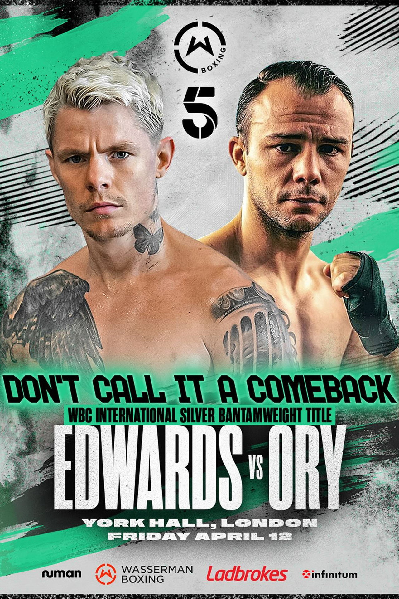 Charlie Edwards vs. Georges Ory filmaffisch