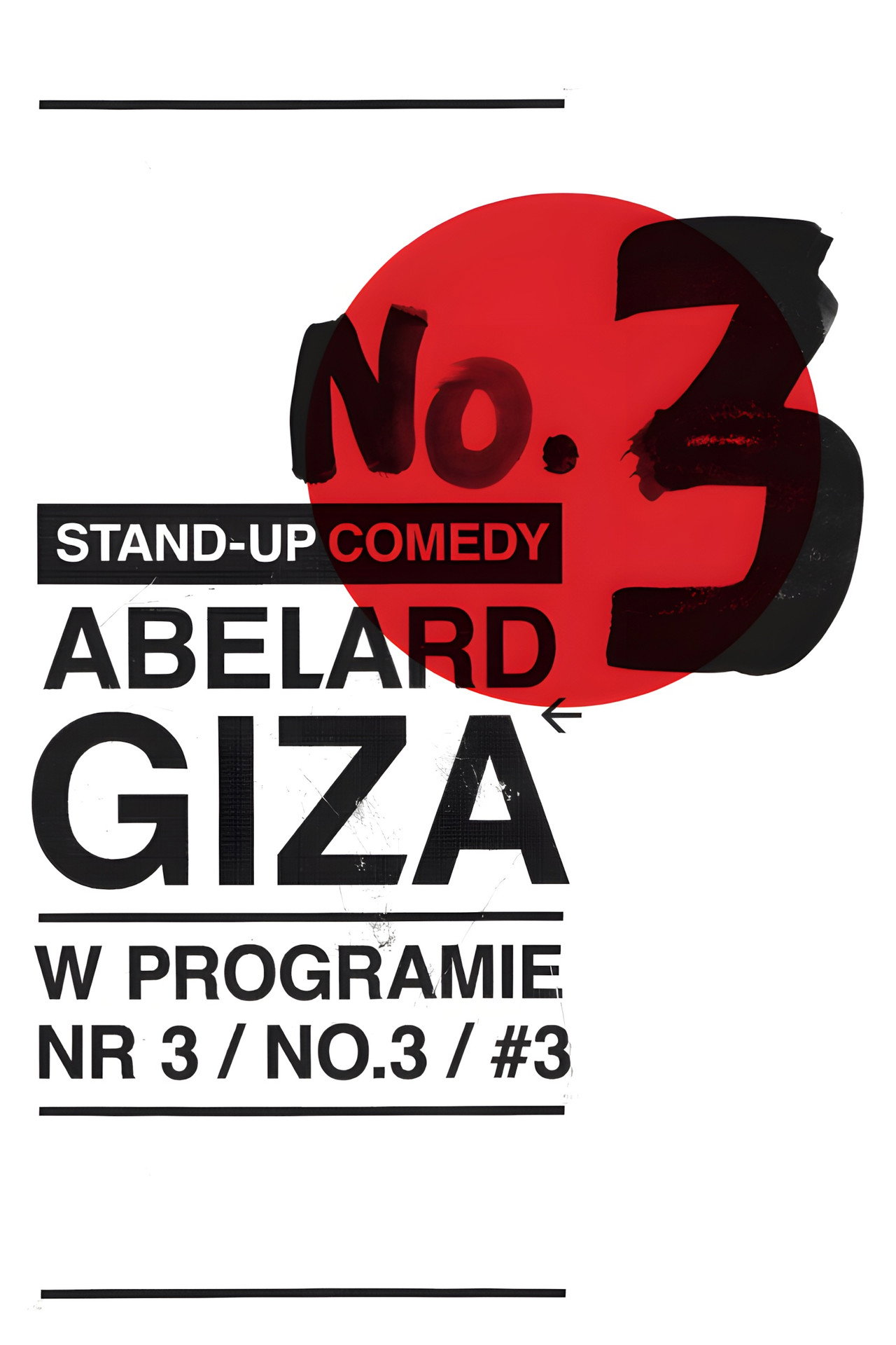 Abelard Giza - Numer 3 Backdrop