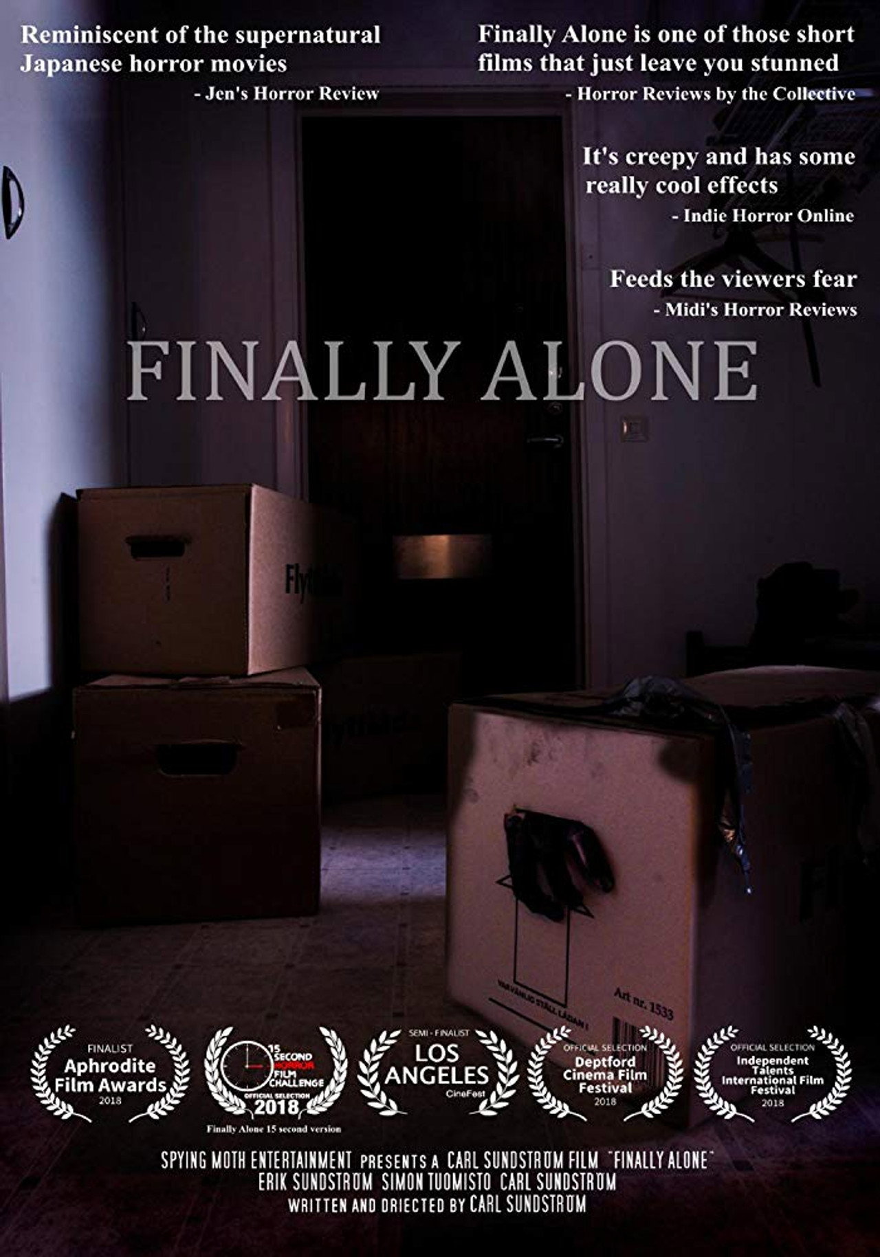 Finally Alone filmaffisch
