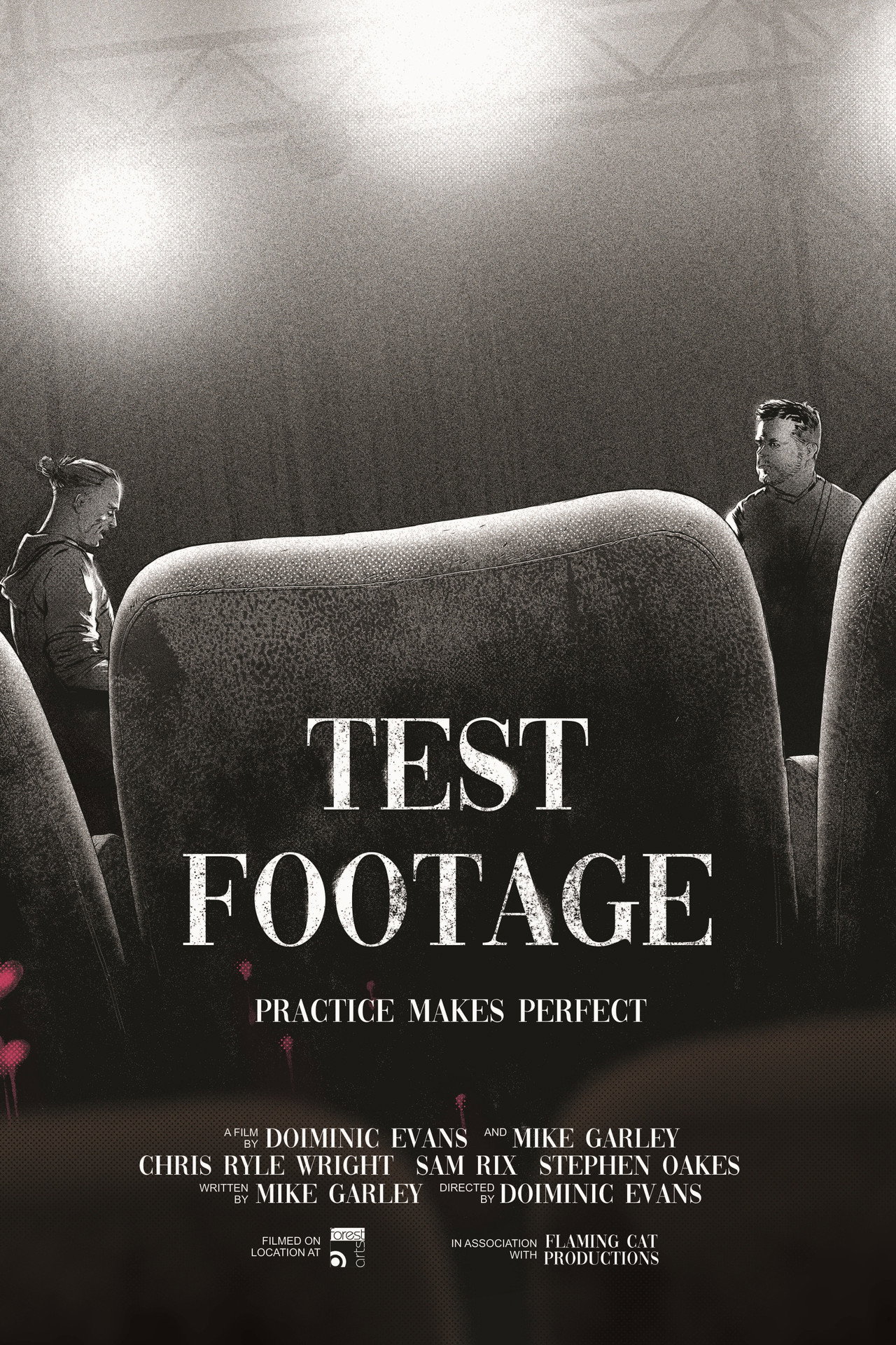Test Footage filmaffisch