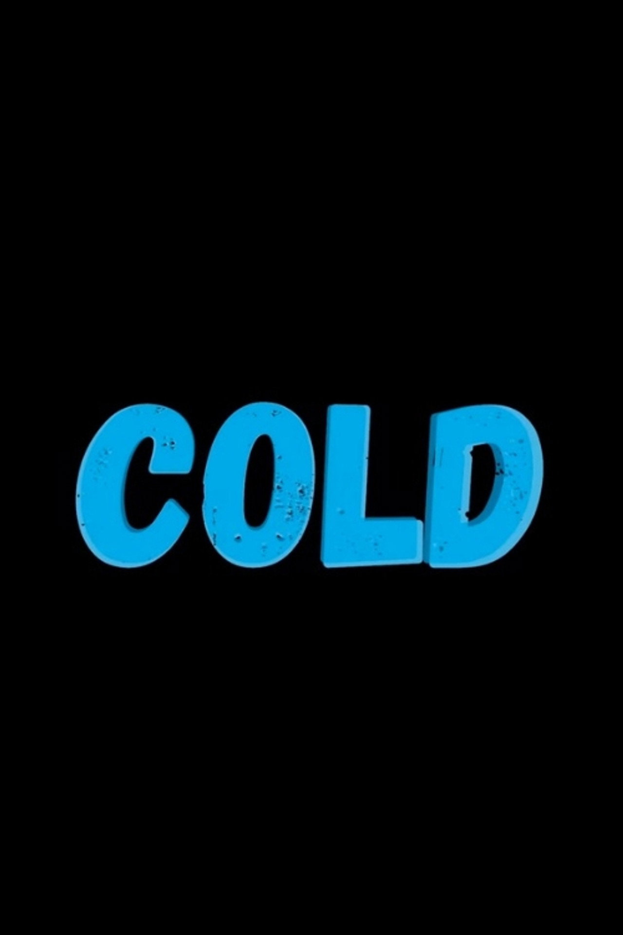 COLD filmaffisch