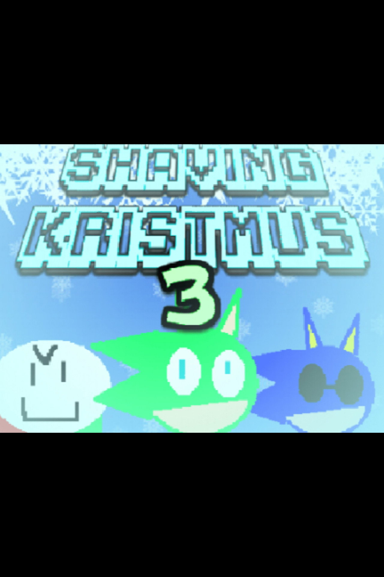 Shaving Kristmus 3 Backdrop
