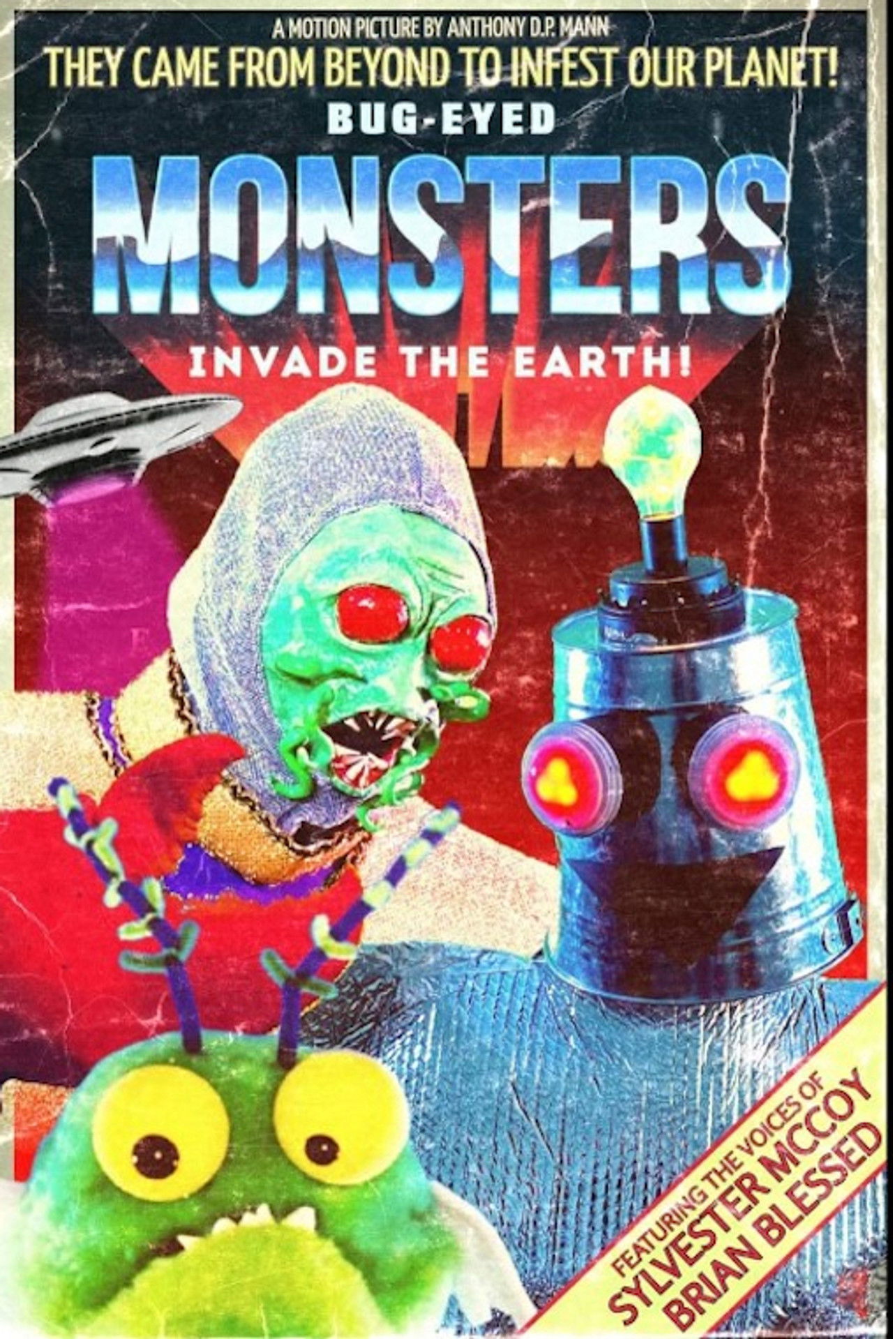 Bug-Eyed Monsters Invade the Earth! Backdrop