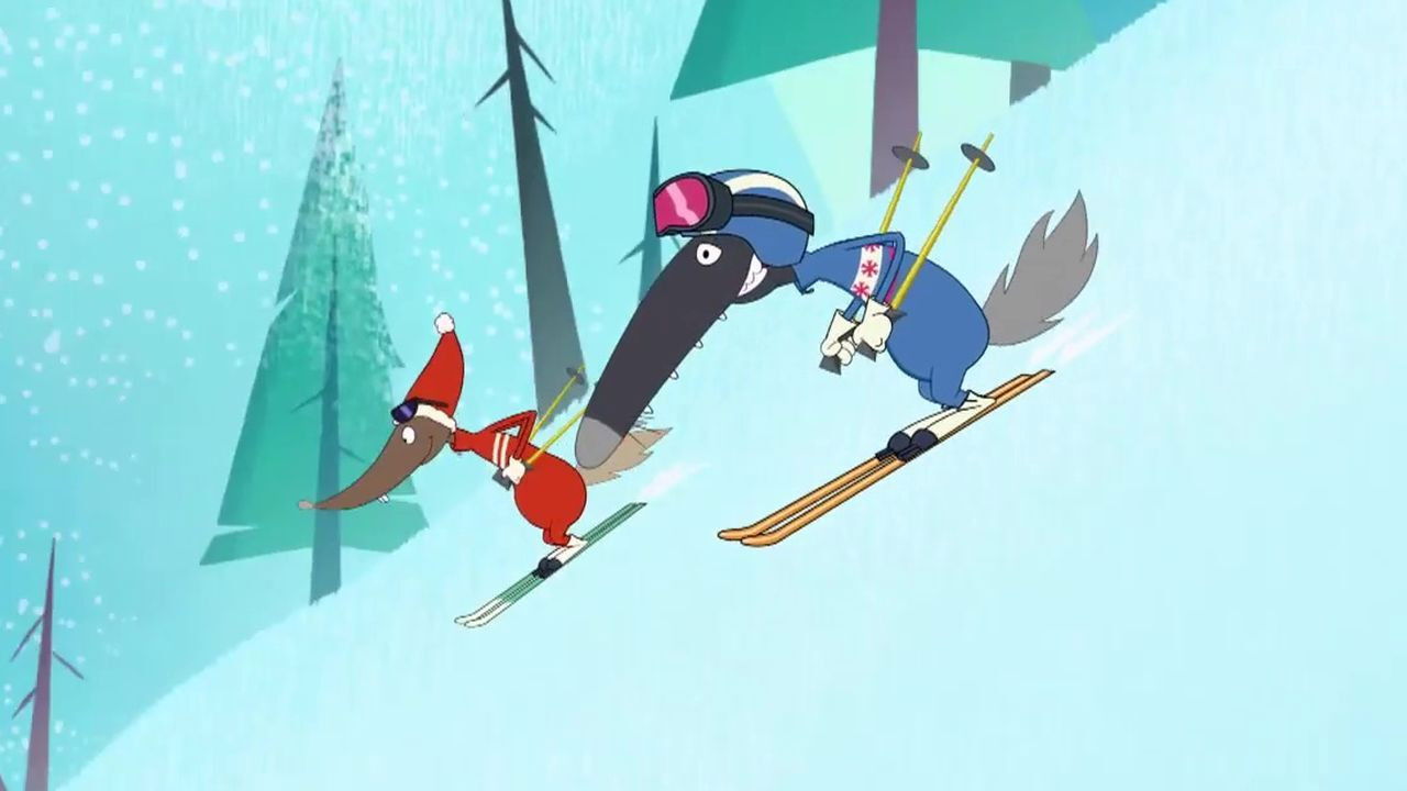 Loup — Le Loup qui voulait devenir champion de ski