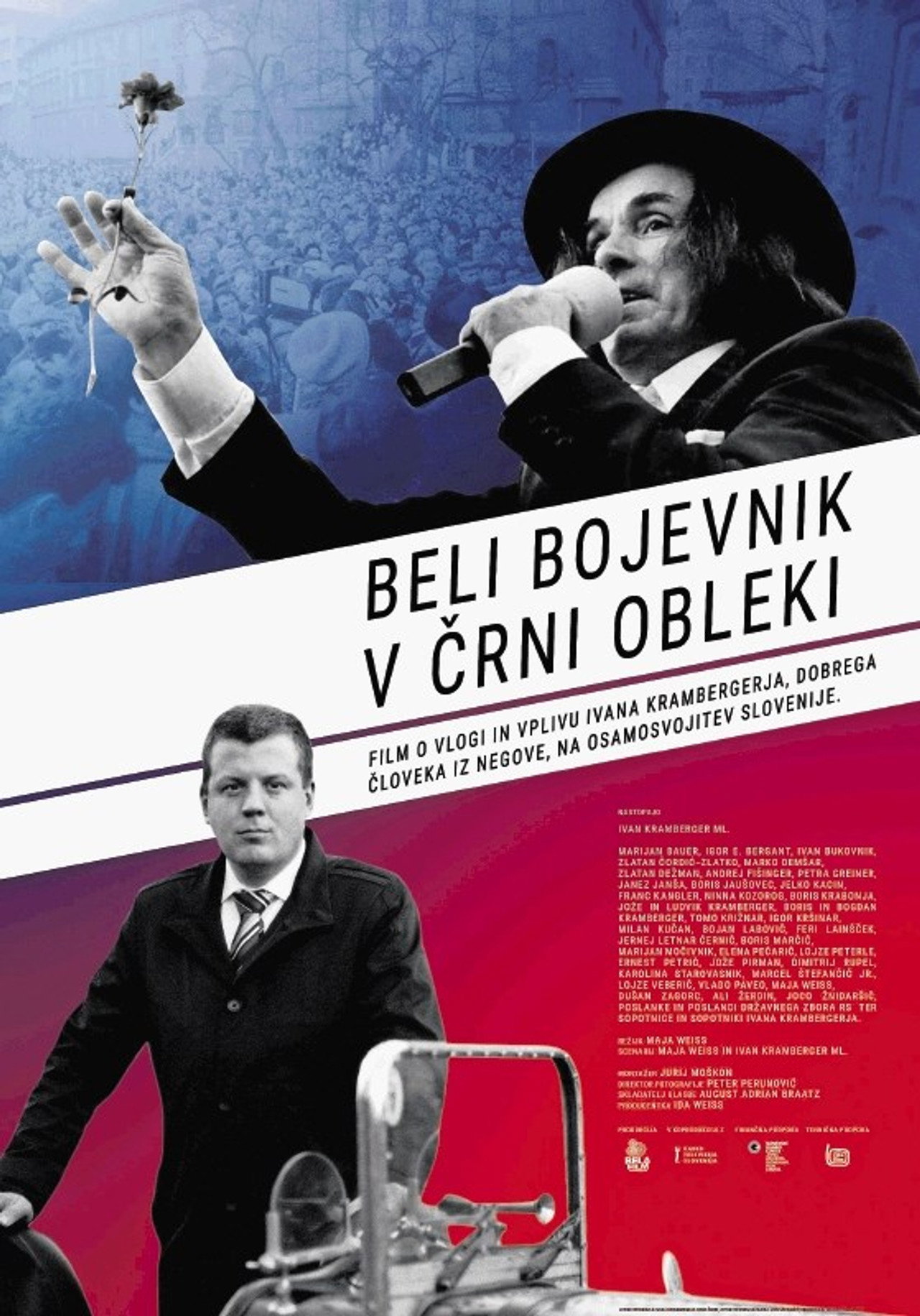 Beli bojevnik v črni obleki filmaffisch