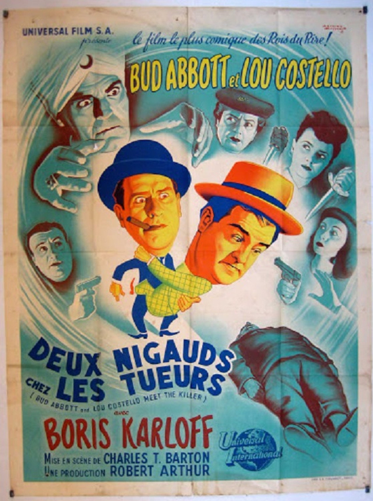 Deux nigauds chez les tueurs poster
