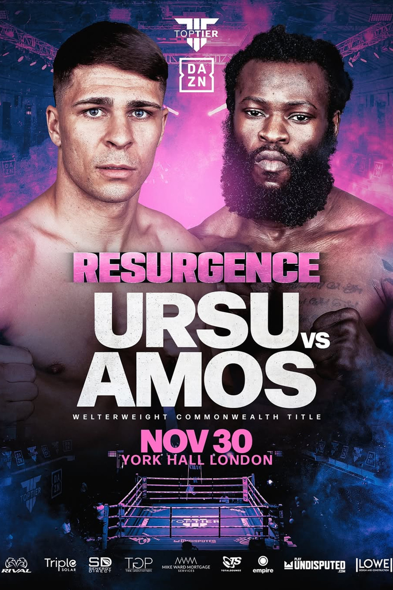 Constantin Ursu vs. Ryan Amos filmaffisch