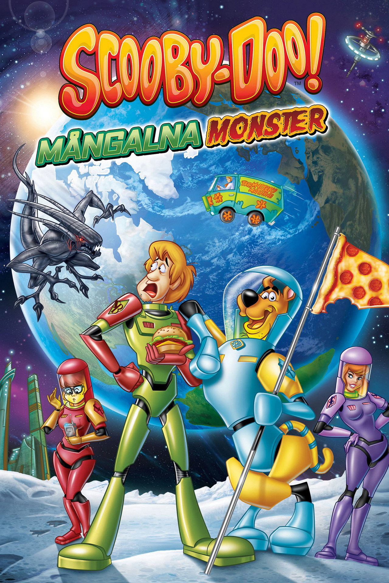 Scooby-Doo! Mångalna monster filmaffisch