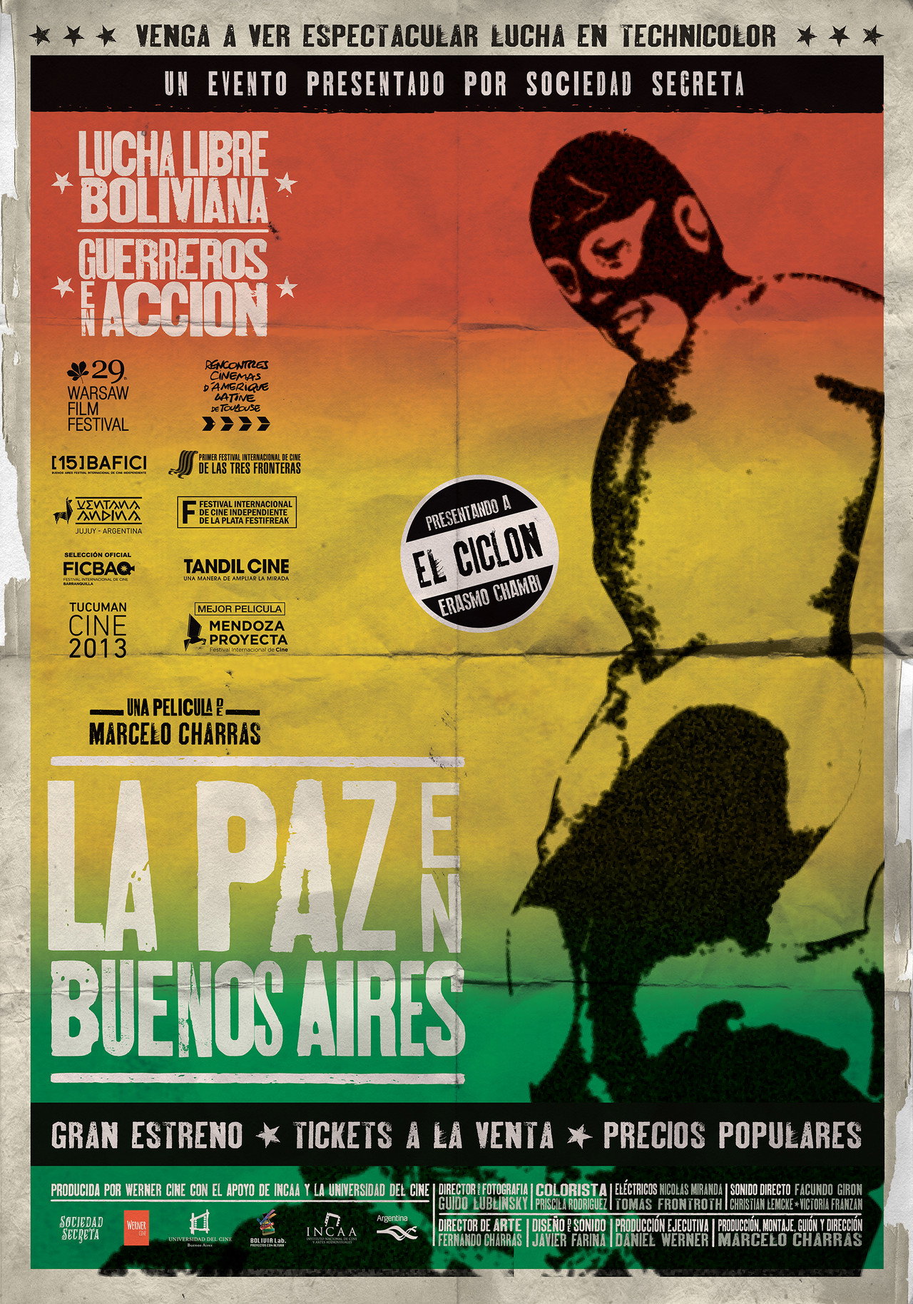 La Paz en Buenos Aires filmaffisch