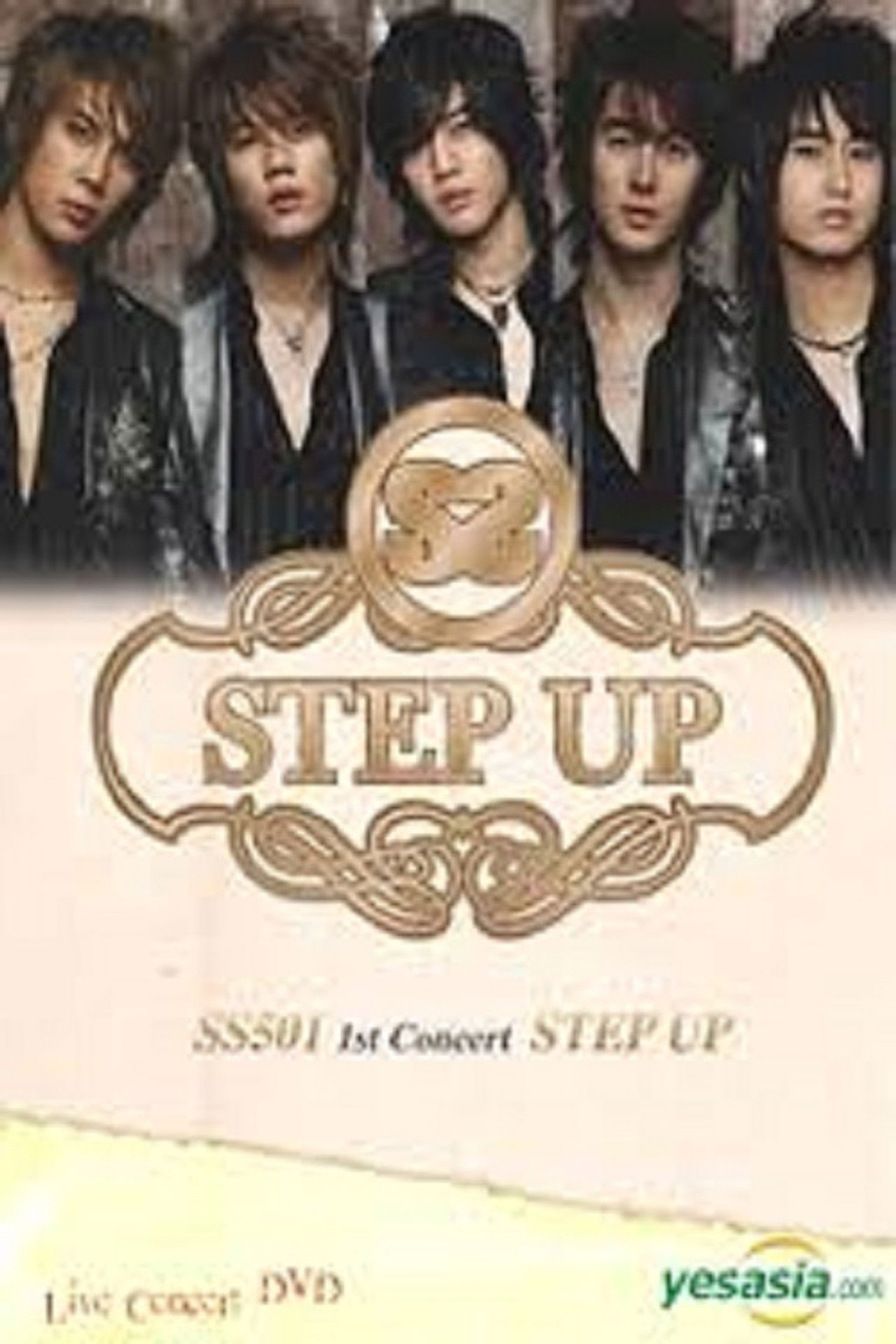 SS501 - 1st Concert Step Up filmaffisch