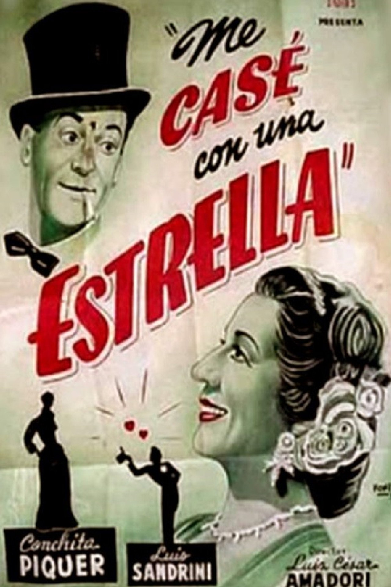 Me casé con una estrella filmaffisch