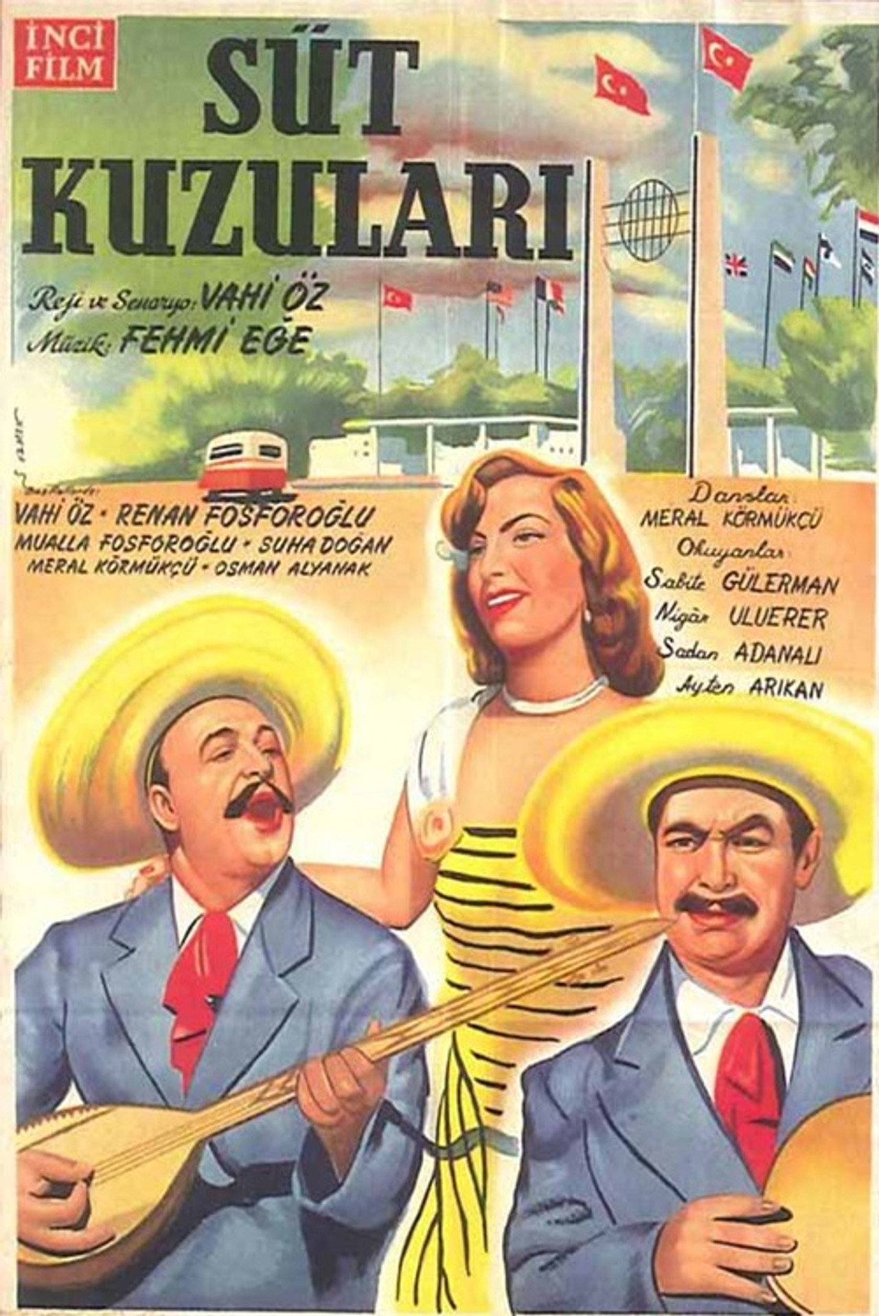 Süt Kuzuları Backdrop