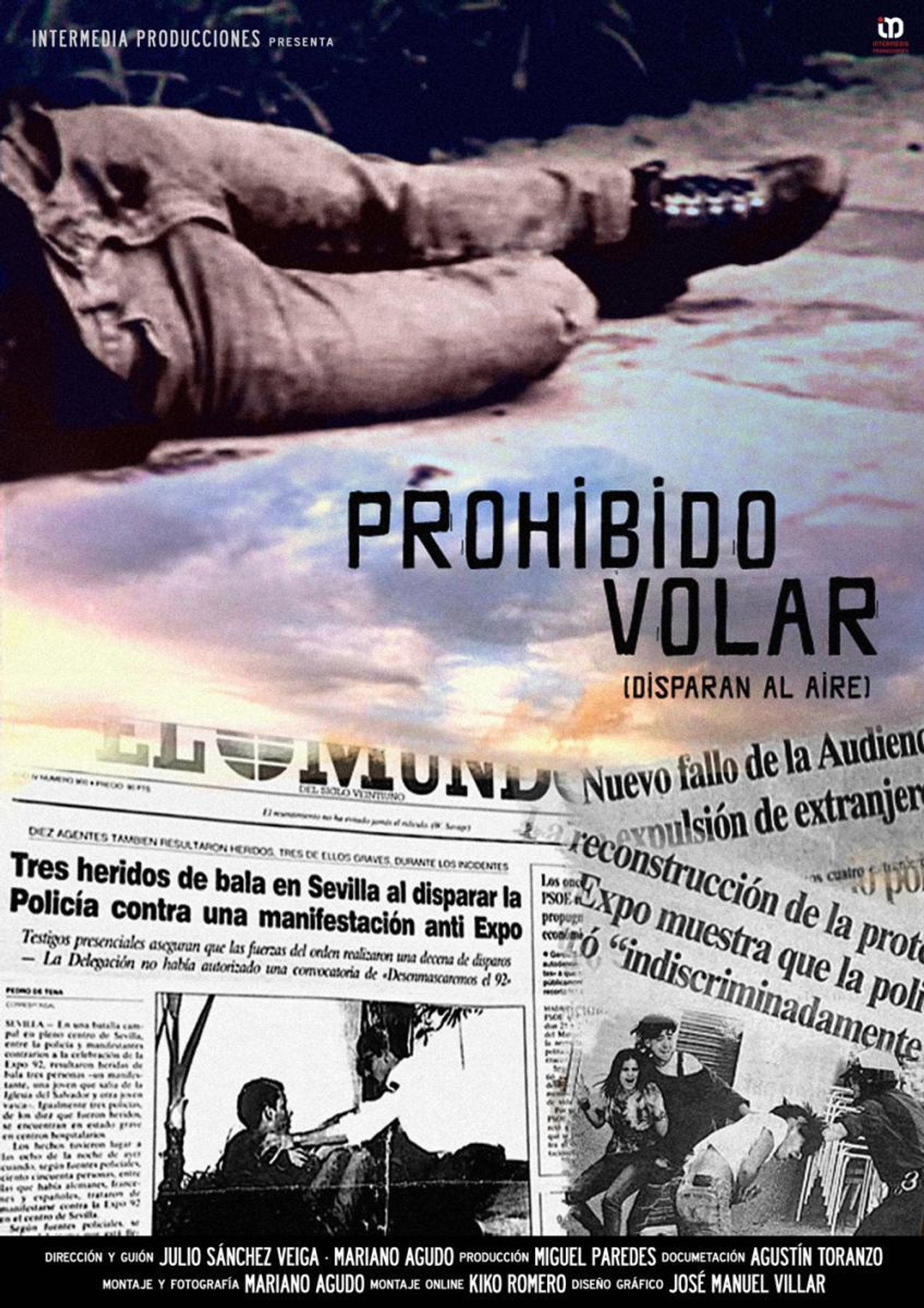 Prohibido volar, Disparan al aire filmaffisch