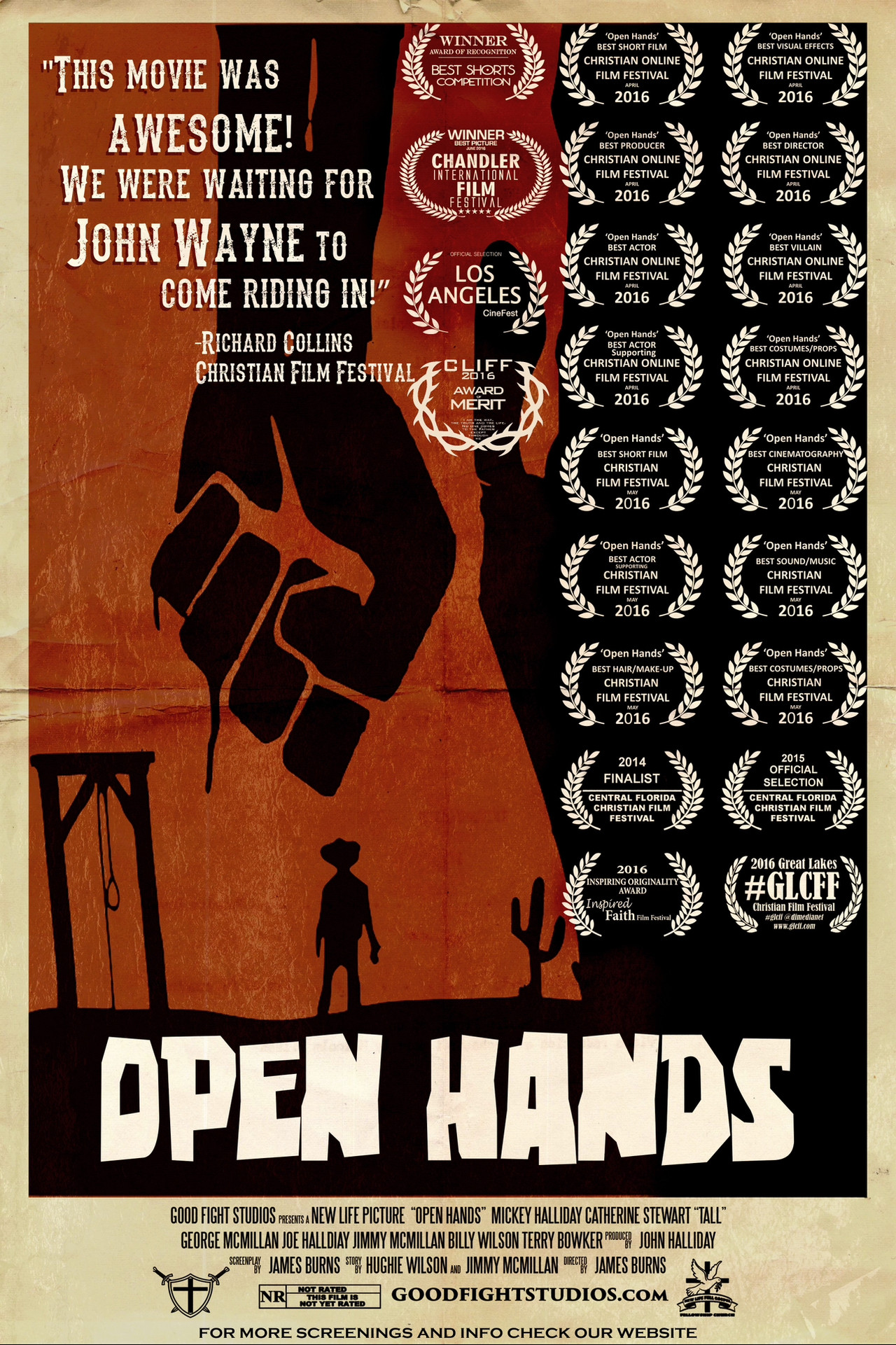 Open Hands filmaffisch