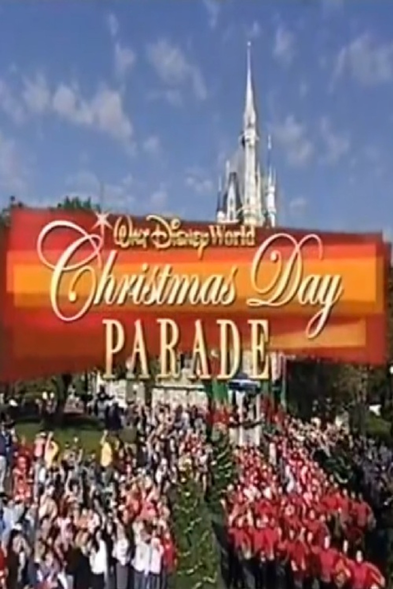 Walt Disney World Christmas Day Parade Backdrop