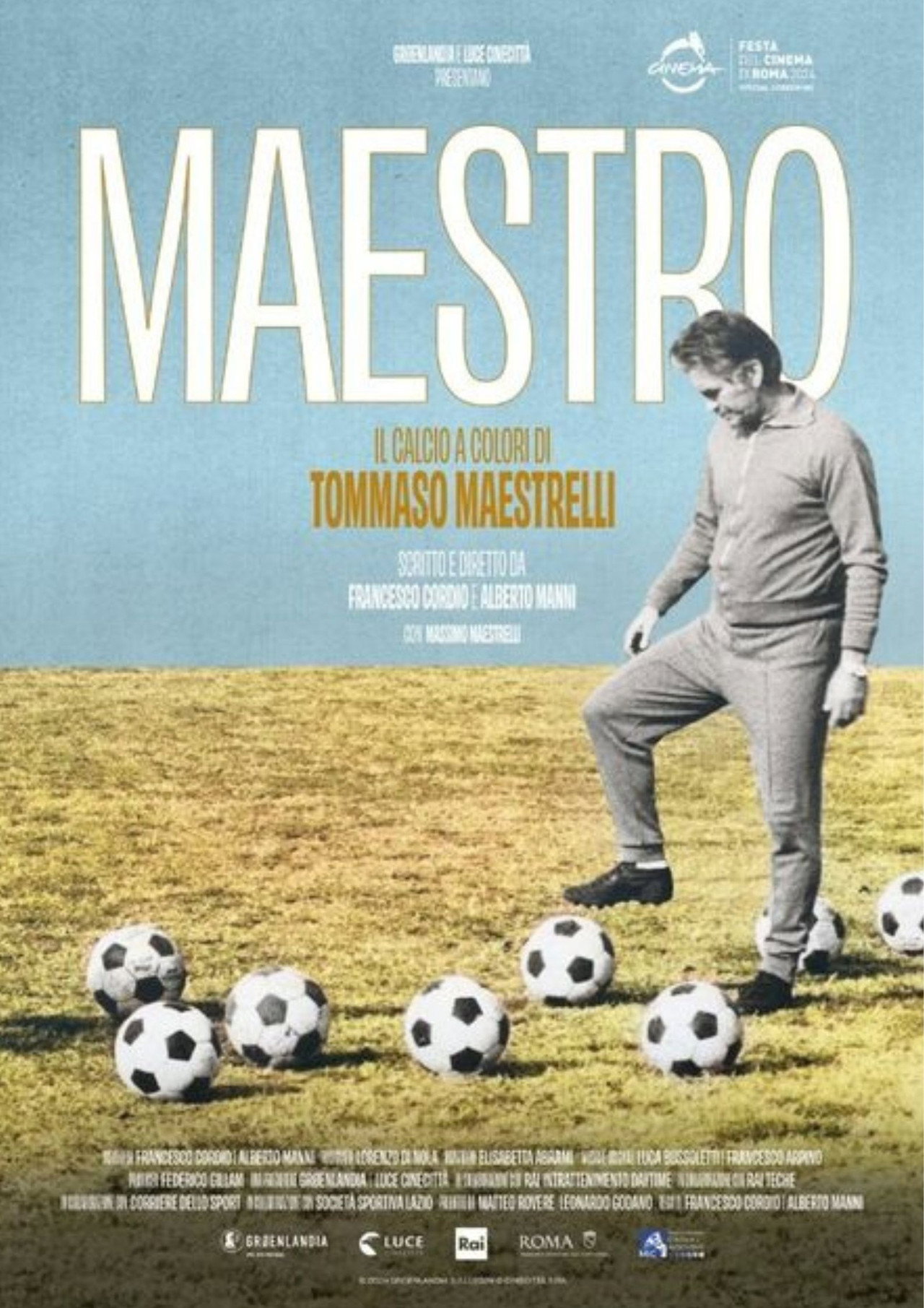 MAESTRO, il calcio a colori di Tommaso Maestrelli filmaffisch