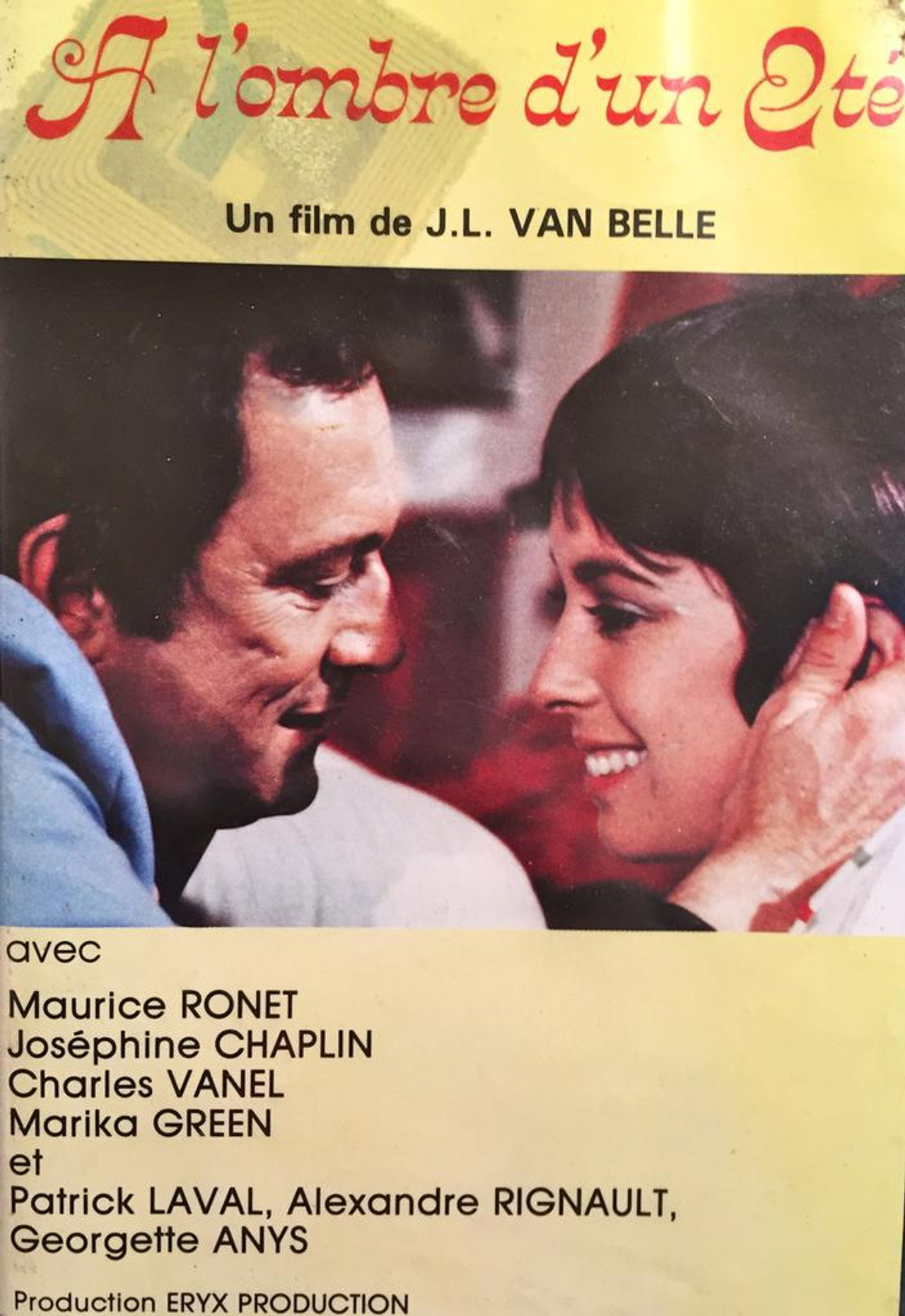 À l'ombre d'un été filmaffisch
