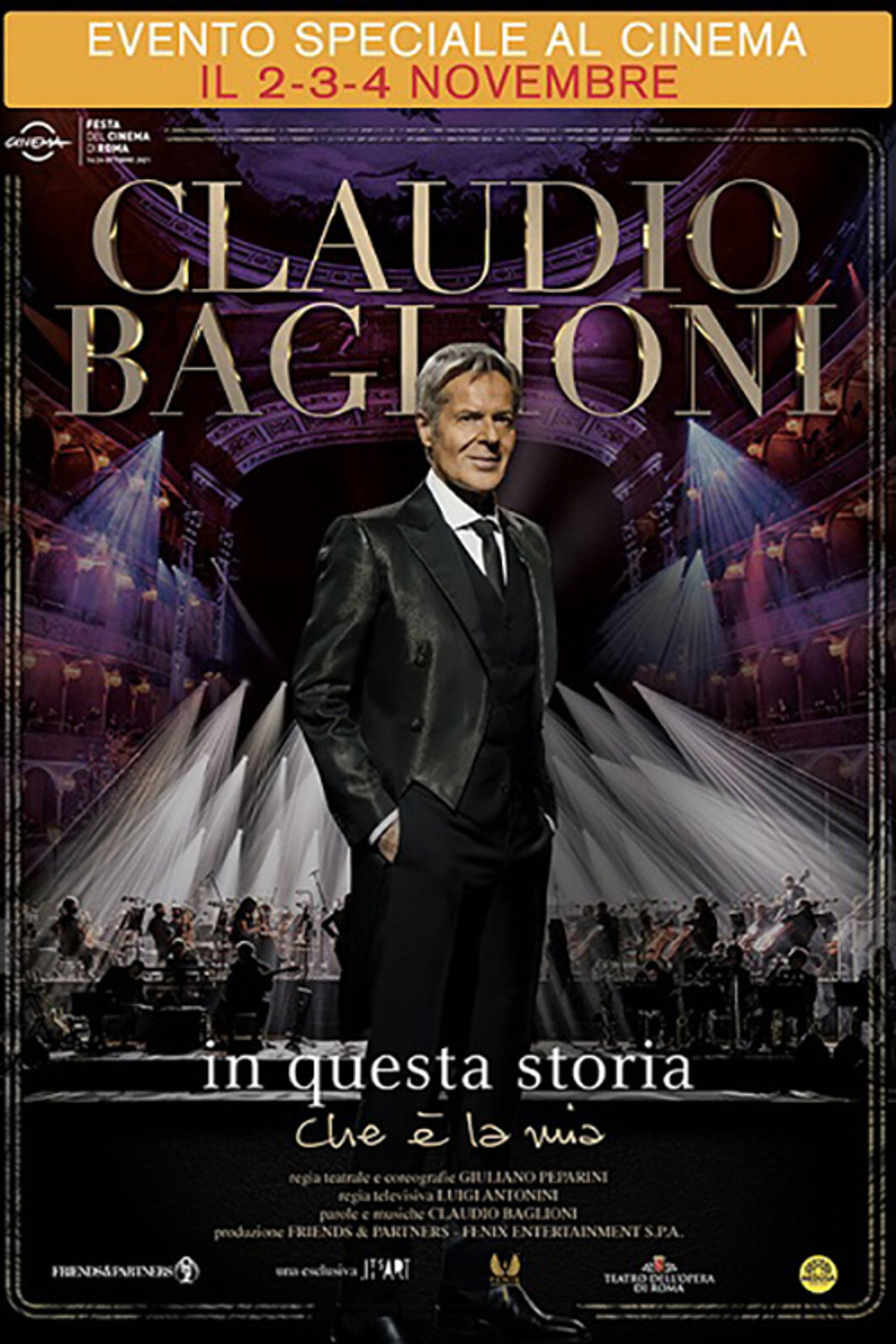 Claudio Baglioni - In questa storia che è la mia filmaffisch