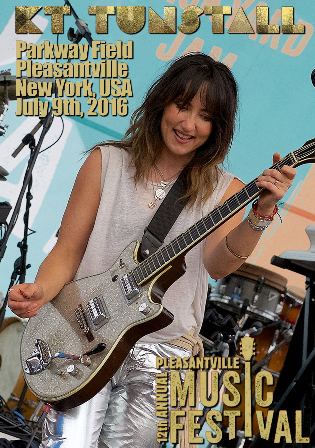 KT Tunstall - Pleasantville Music Festival Backdrop