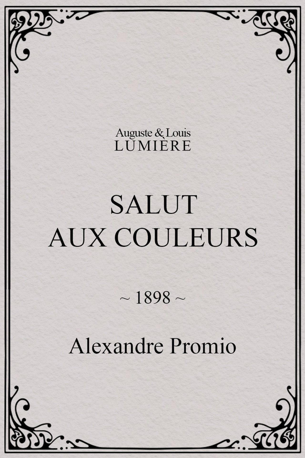 Salut aux couleurs
