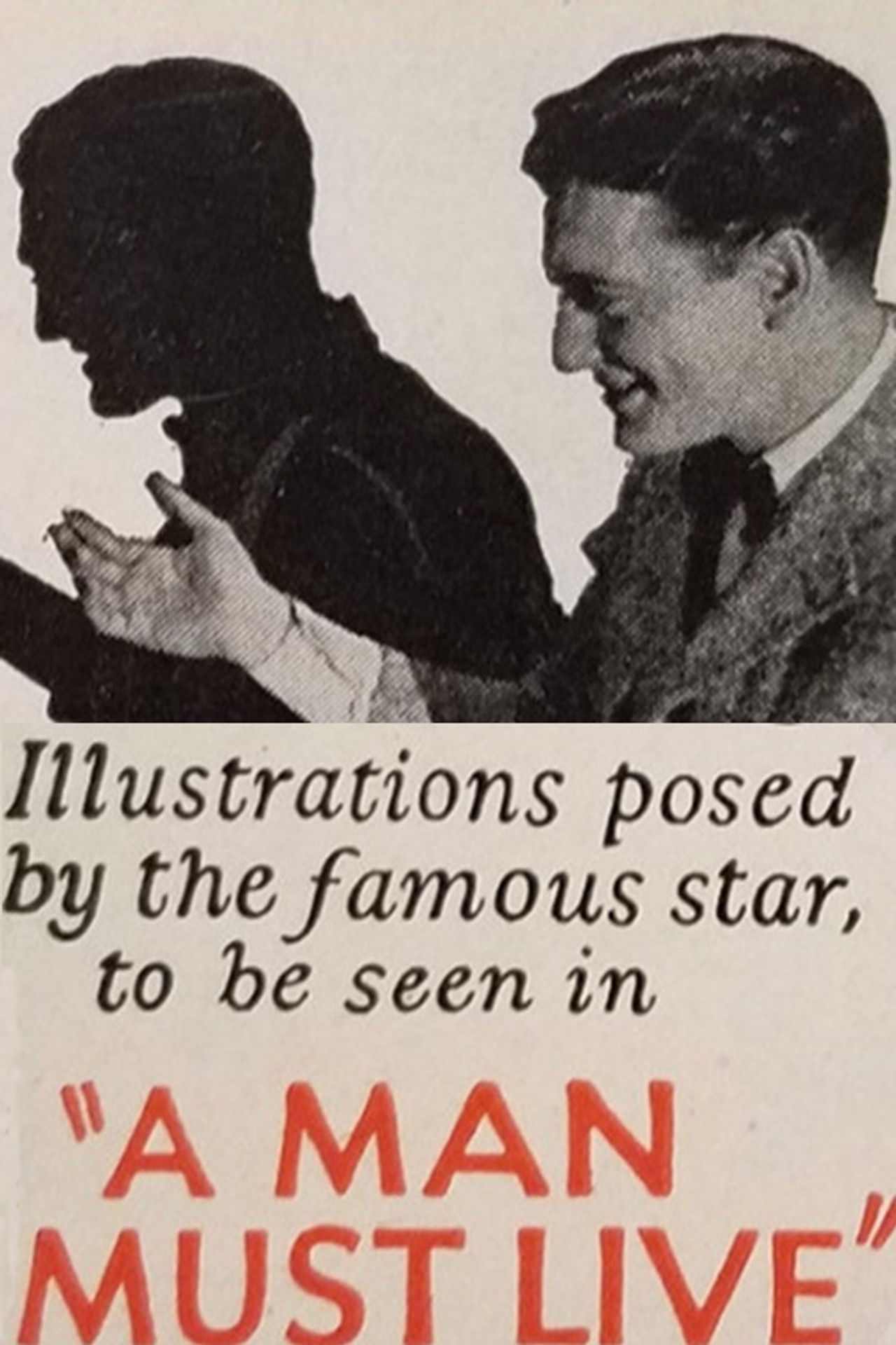 A Man Must Live Backdrop