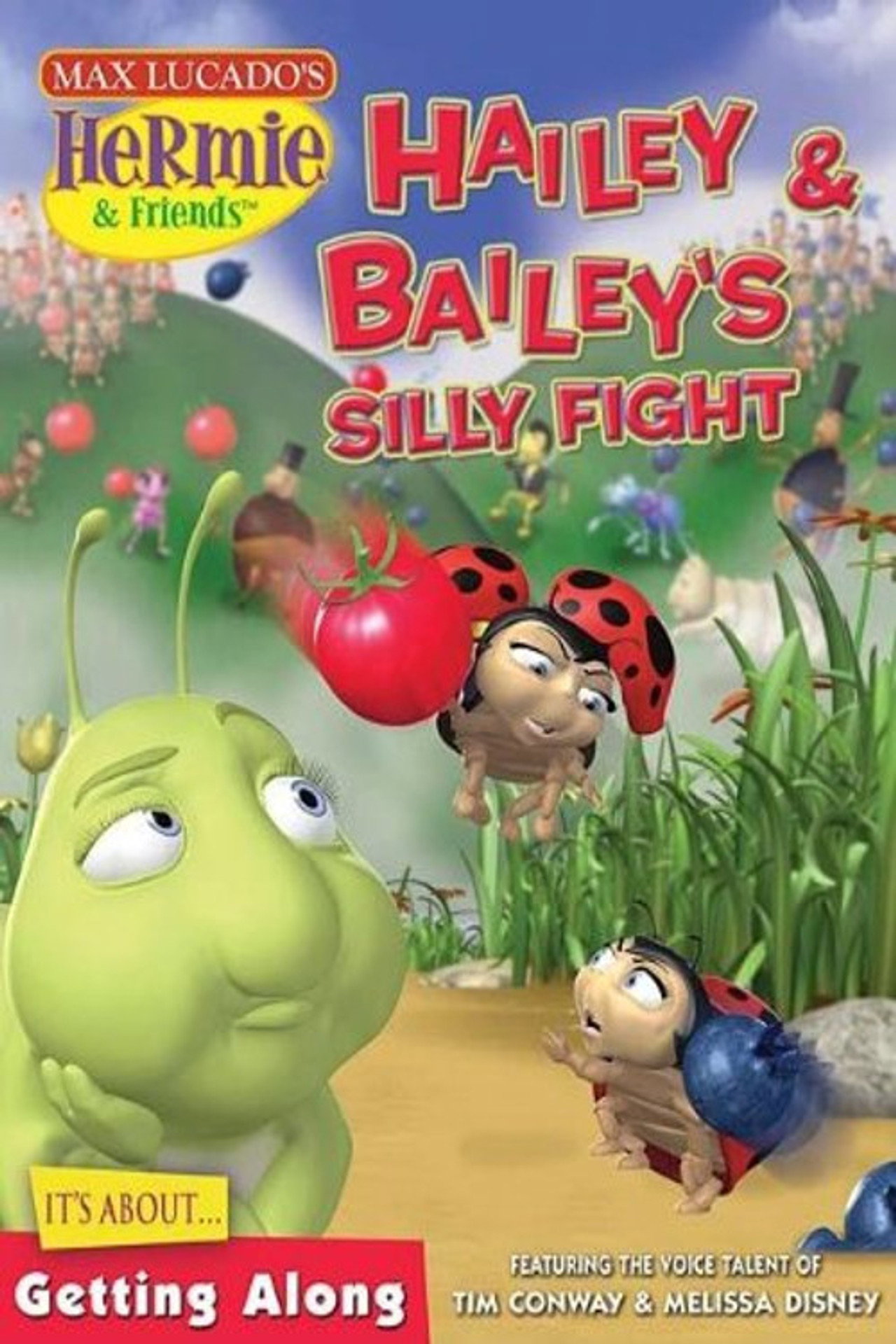 Hermie & Friends: Hailey & Bailey's Silly Fight Backdrop